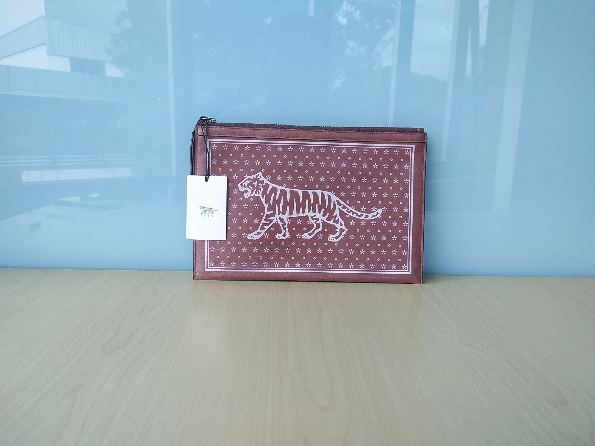 Tiger of Sweden Flogrentia women's Leather pouch $250