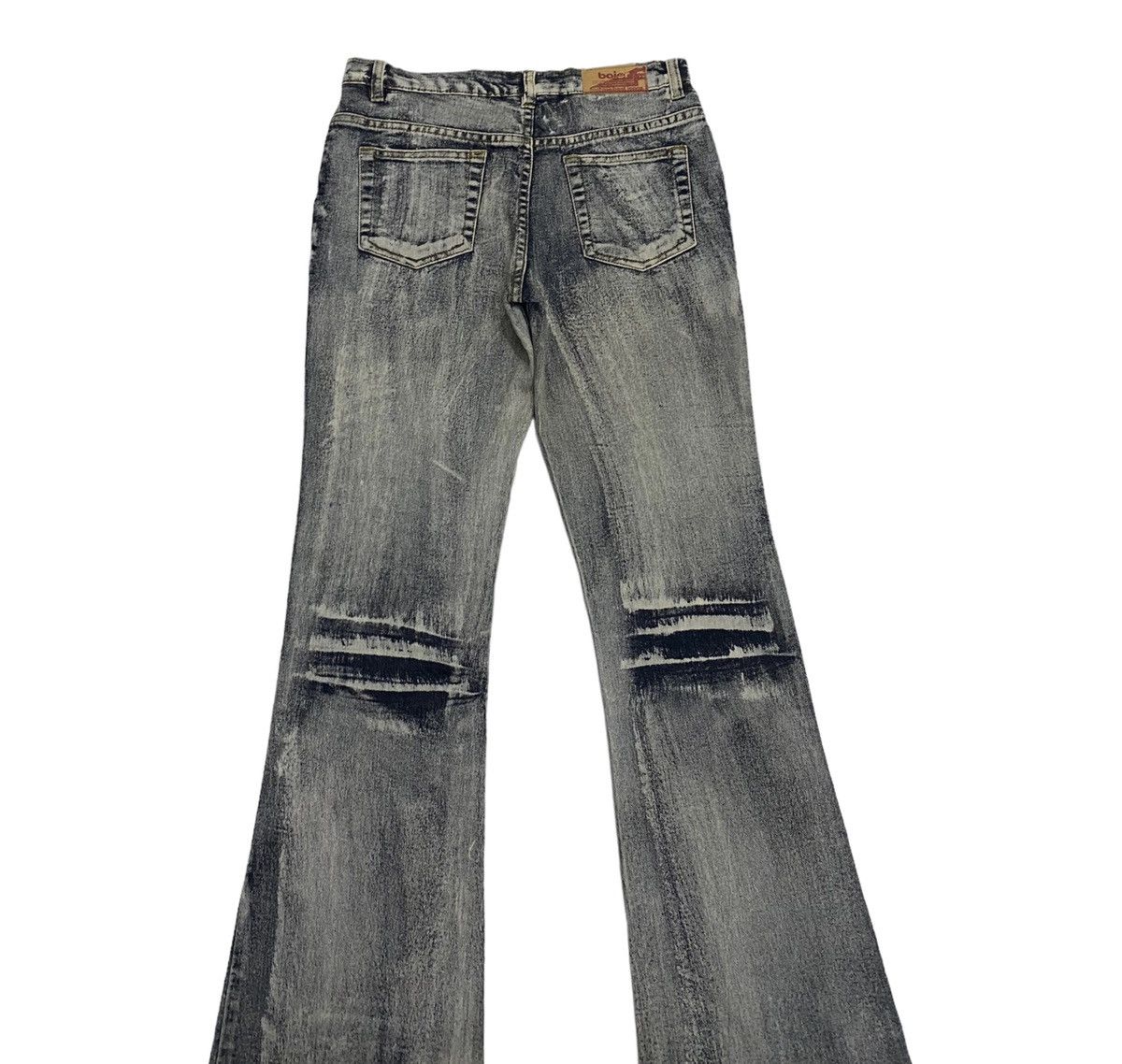 Hysteric Glamour HYSTERIC GLAMOUR STYLE BAIER PANTOMIME DISTRESS FLARED PANTS Size US 29 - 4 Thumbnail