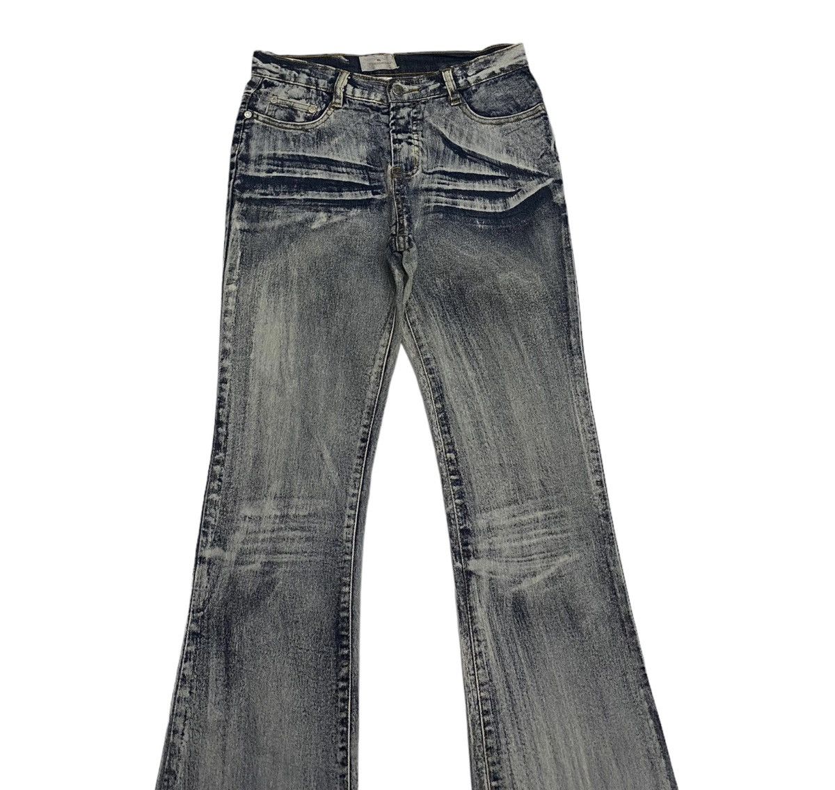 Hysteric Glamour HYSTERIC GLAMOUR STYLE BAIER PANTOMIME DISTRESS FLARED PANTS Size US 29 - 3 Thumbnail