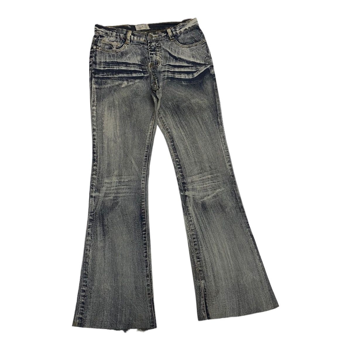Hysteric Glamour HYSTERIC GLAMOUR STYLE BAIER PANTOMIME DISTRESS FLARED PANTS Size US 29 - 7 Thumbnail