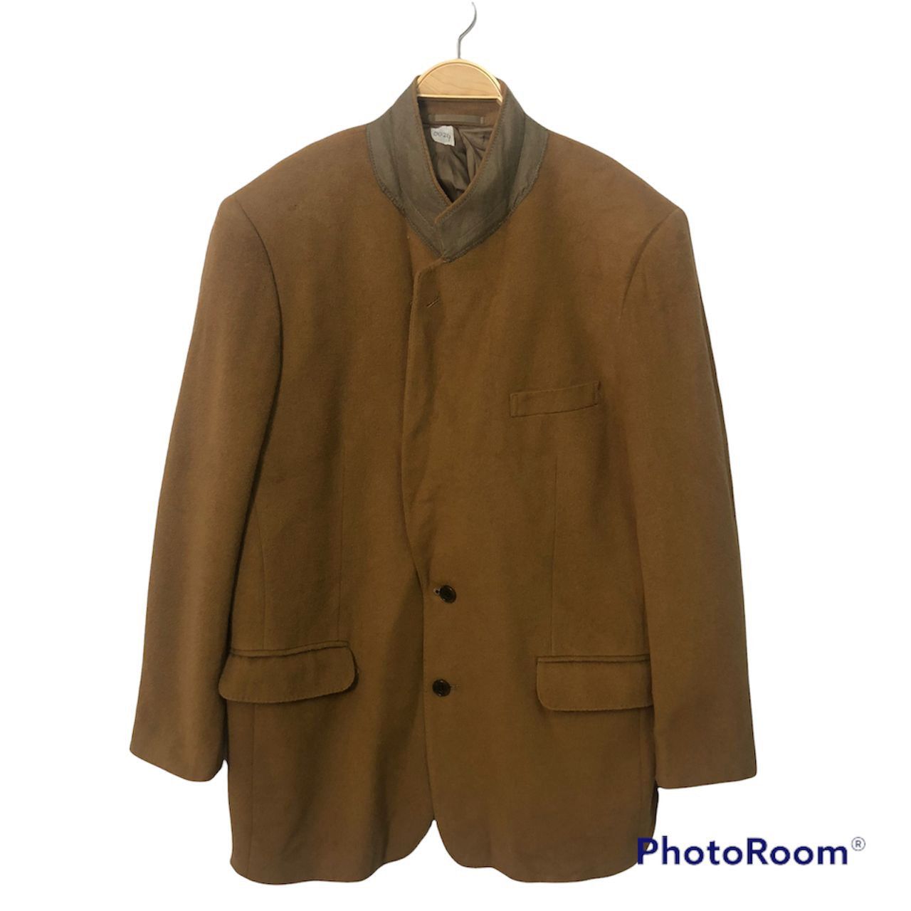 image of Vintage Unbranded Blazer Coat Jacket in Brown, Men's (Size Large)