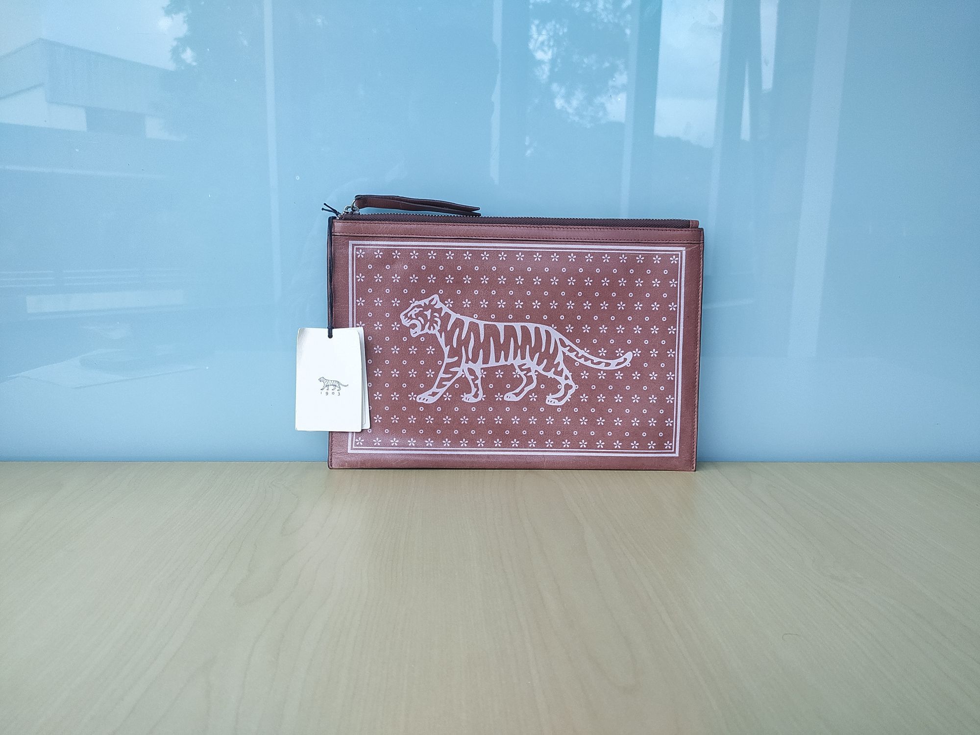 Tiger of Sweden Flogrentia women's Leather pouch $250