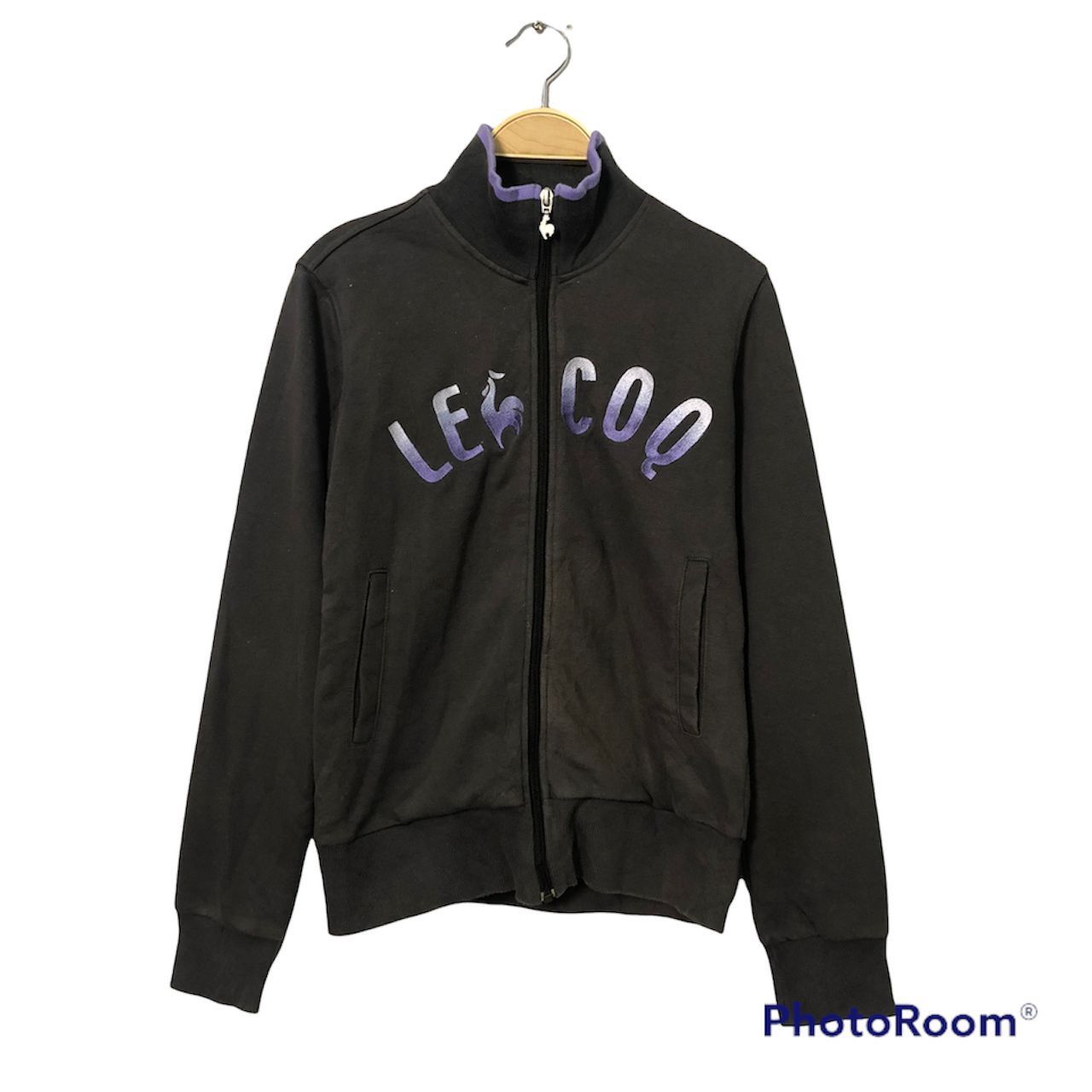 Le Coq Sportif Vintage Le Coq Sportif Big Logo Zipper Ups Jacket Size M / US 6-8 / IT 42-44 - 1 Thumbnail