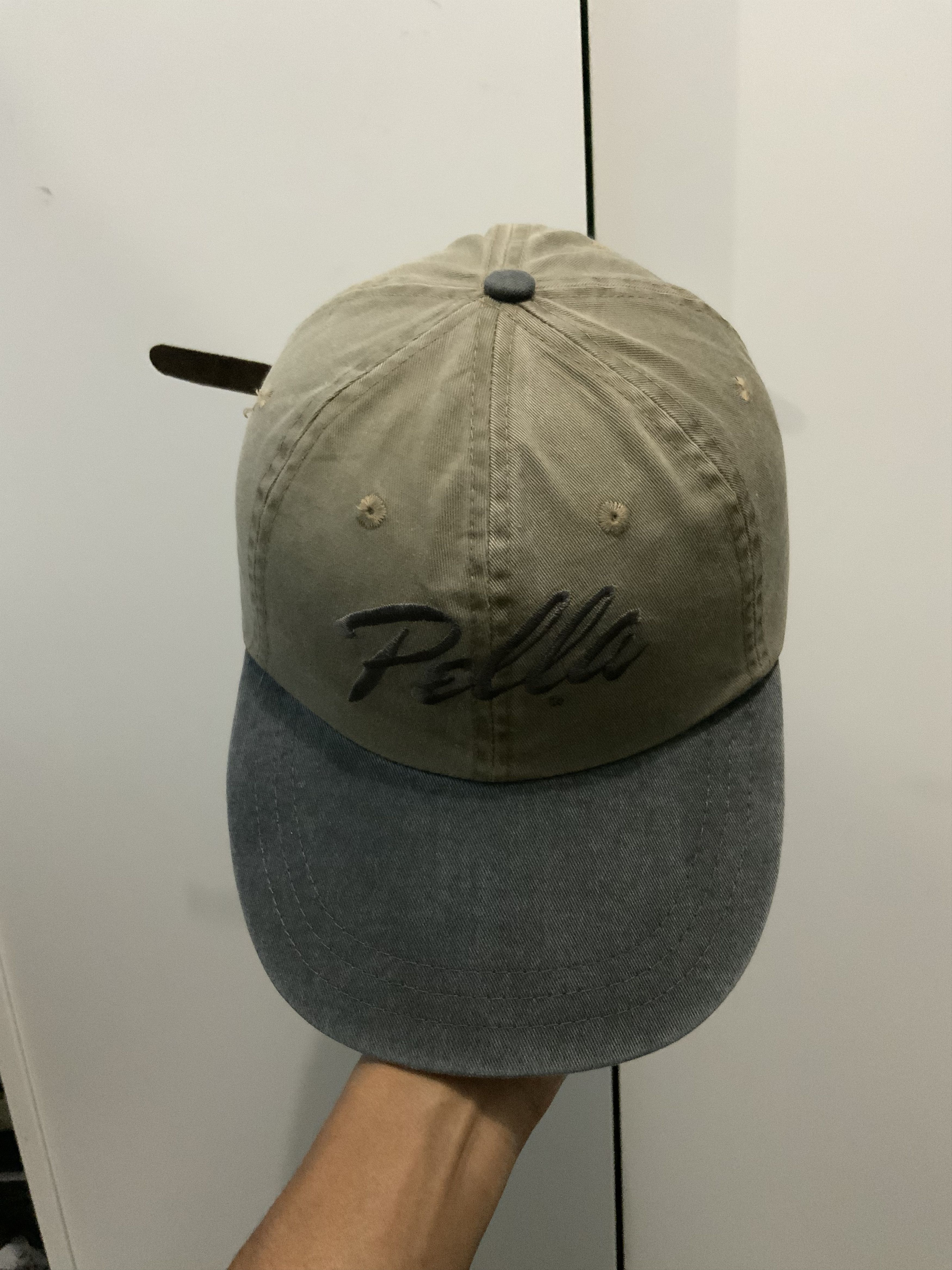 Japanese Brand Ha-lo Pella Leather Adjustable Hat Size ONE SIZE - 7 Thumbnail