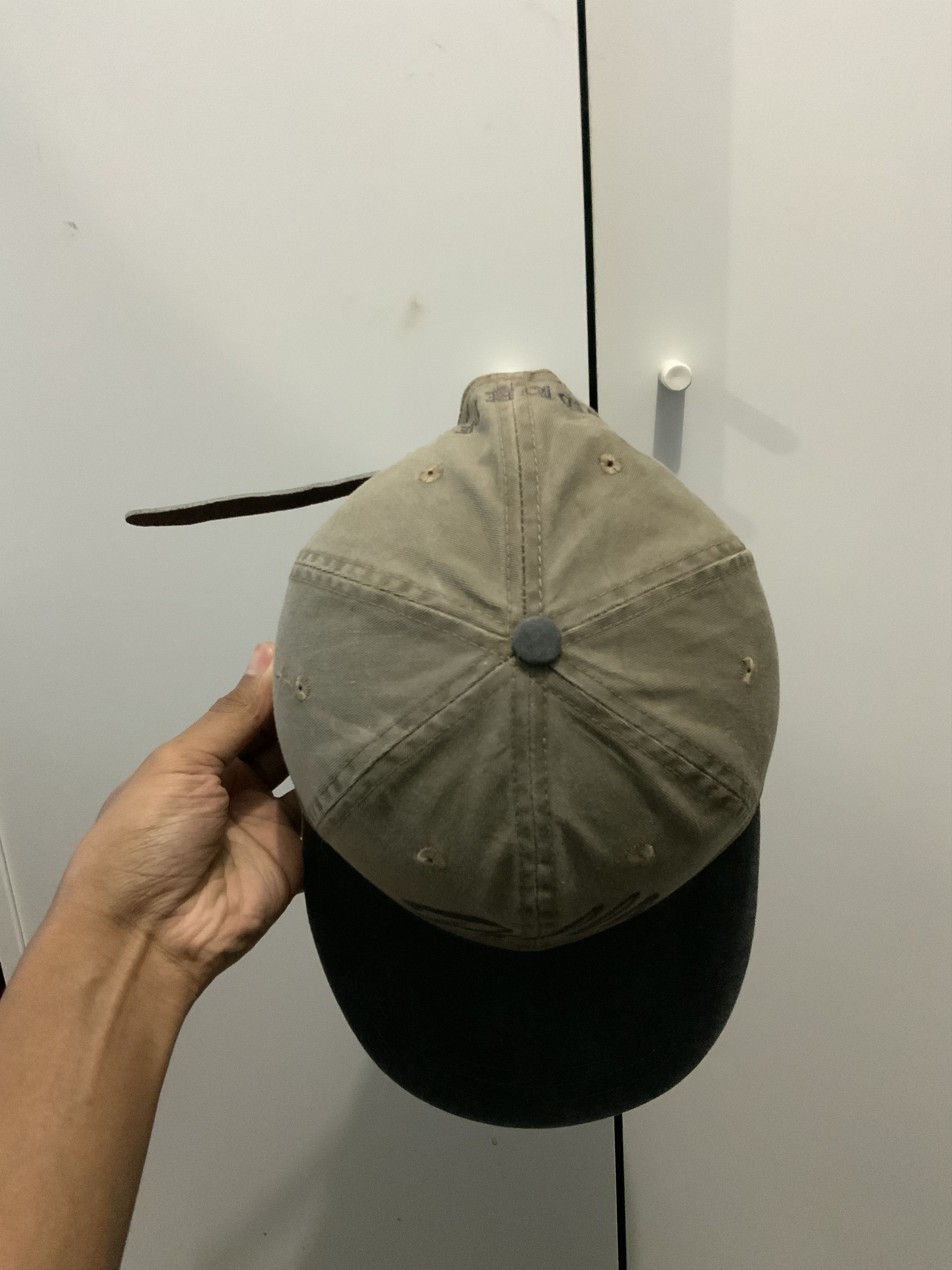 Japanese Brand Ha-lo Pella Leather Adjustable Hat Size ONE SIZE - 8 Thumbnail