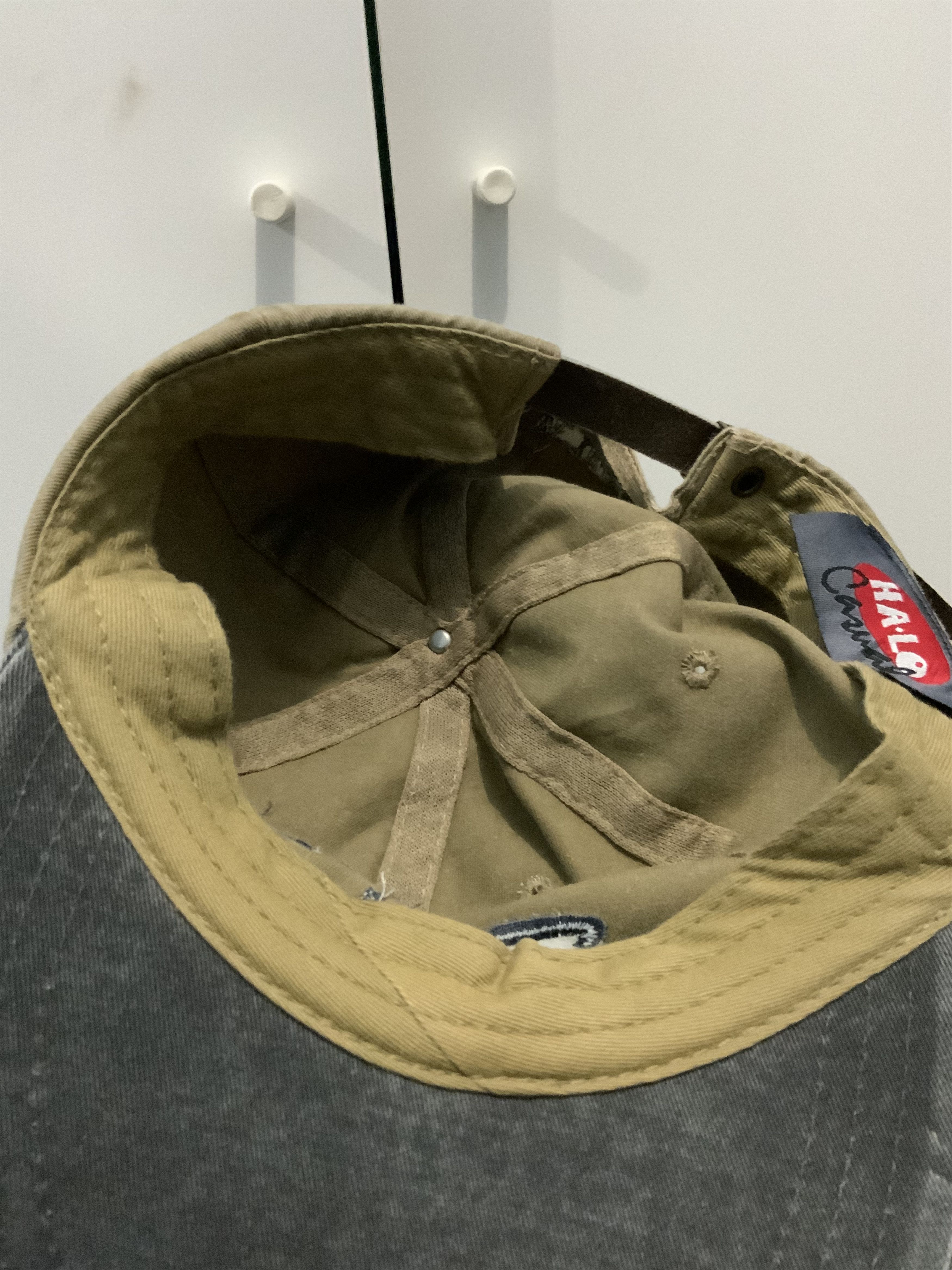 Japanese Brand Ha-lo Pella Leather Adjustable Hat Size ONE SIZE - 13 Thumbnail