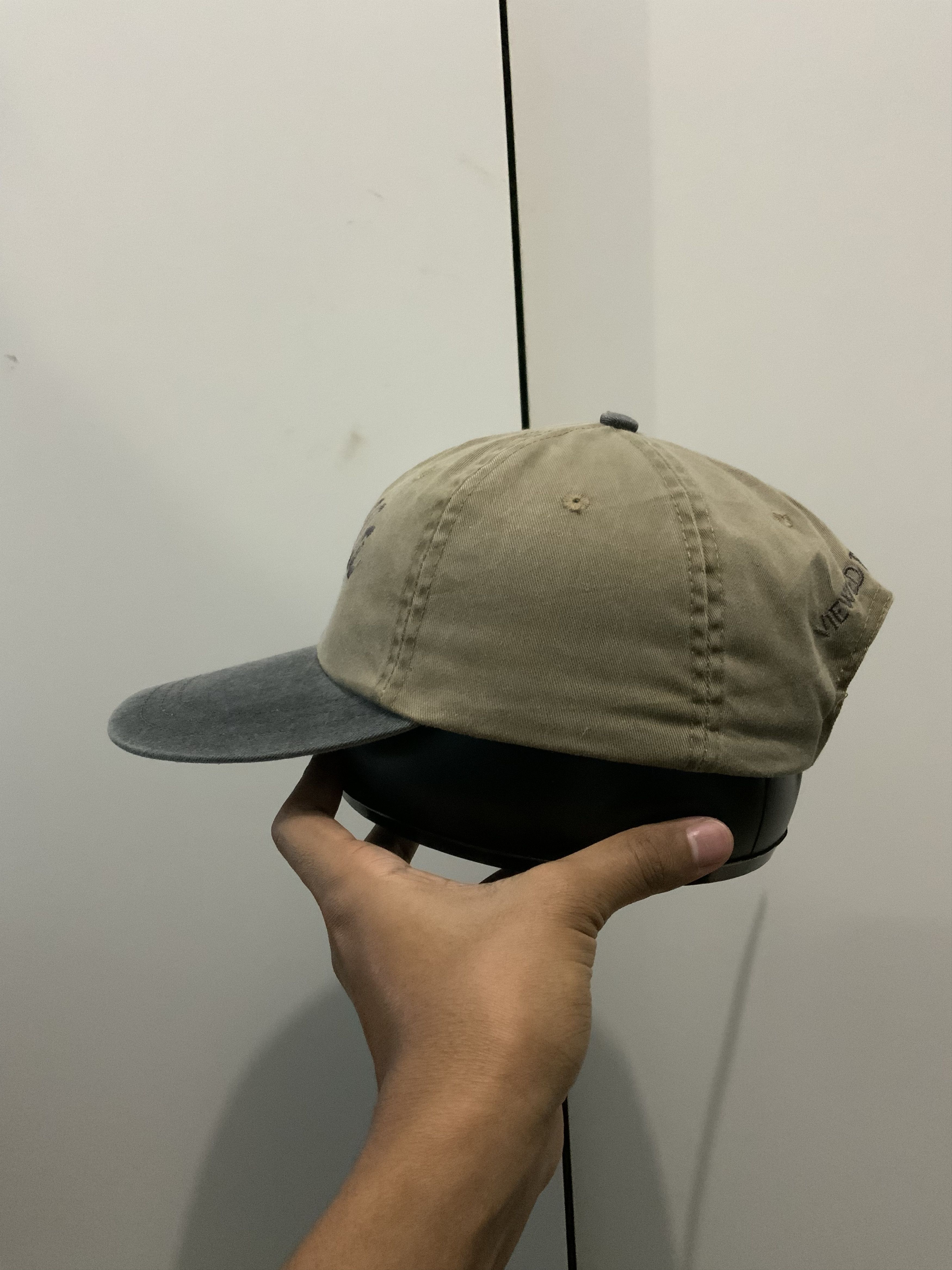 Japanese Brand Ha-lo Pella Leather Adjustable Hat Size ONE SIZE - 6 Thumbnail