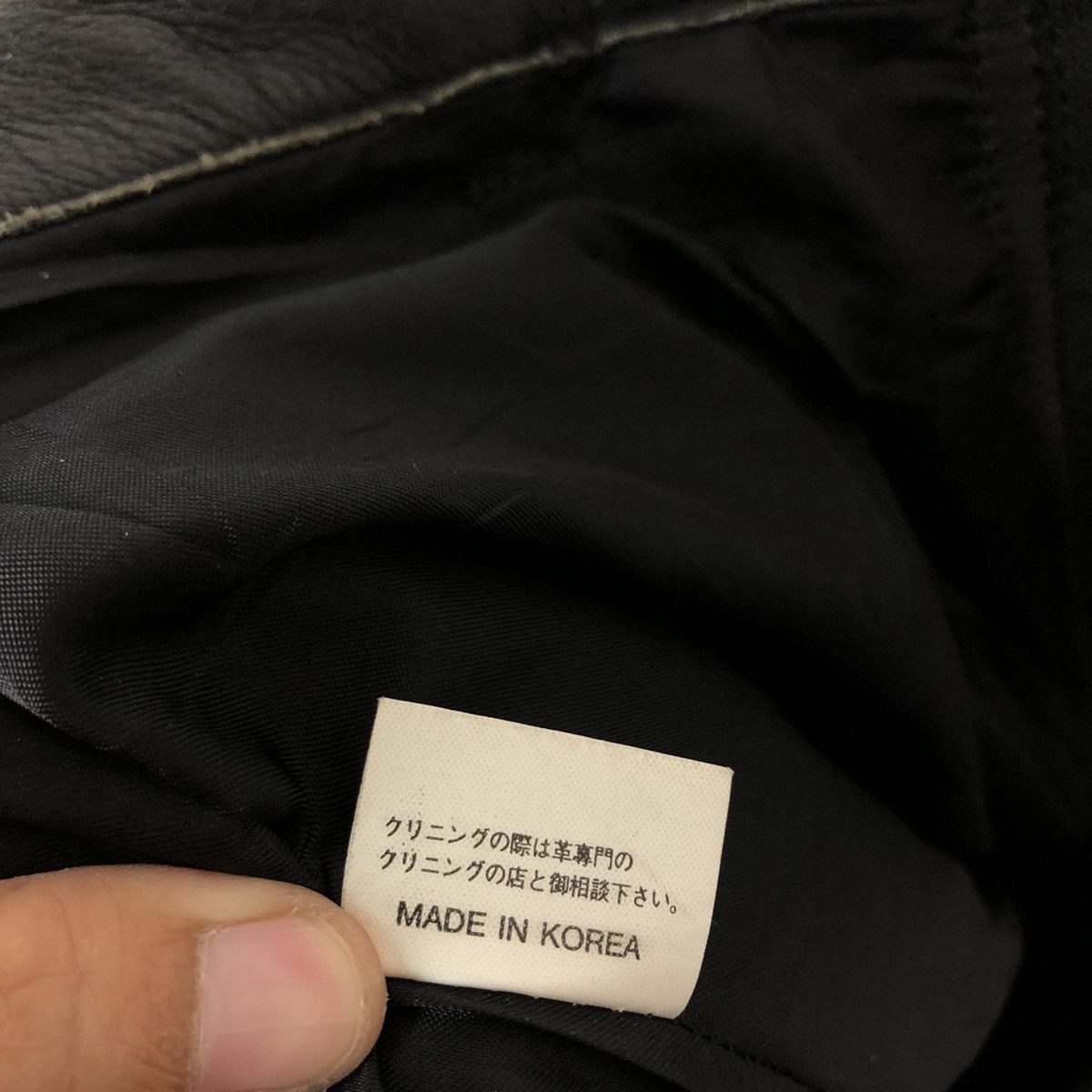 Genuine Leather VINTAGE GENUINE LEATHER TROUSERS SPIRIT OF MOTORCYCLE RACING Size US 30 / EU 46 - 12 Thumbnail
