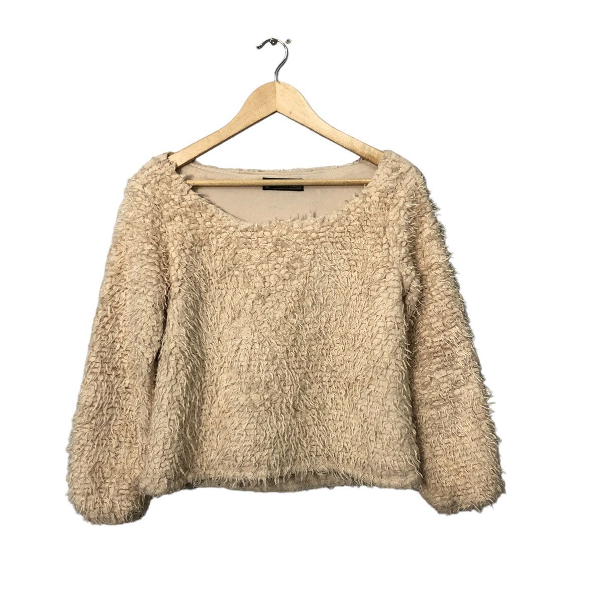 Japanese Brand Vintage Cecil McBee Soft Fur Crop Tops Size S / US 4 / IT 40 - 1 Thumbnail