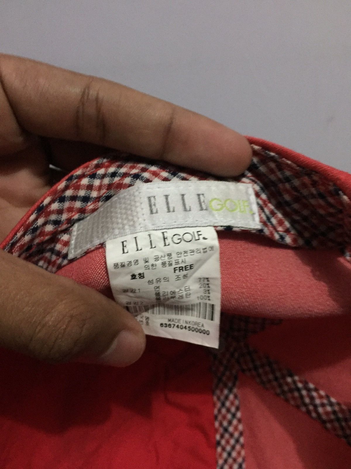 Japanese Brand Vintage Elle Japan Golf Hat Size ONE SIZE - 14 Thumbnail