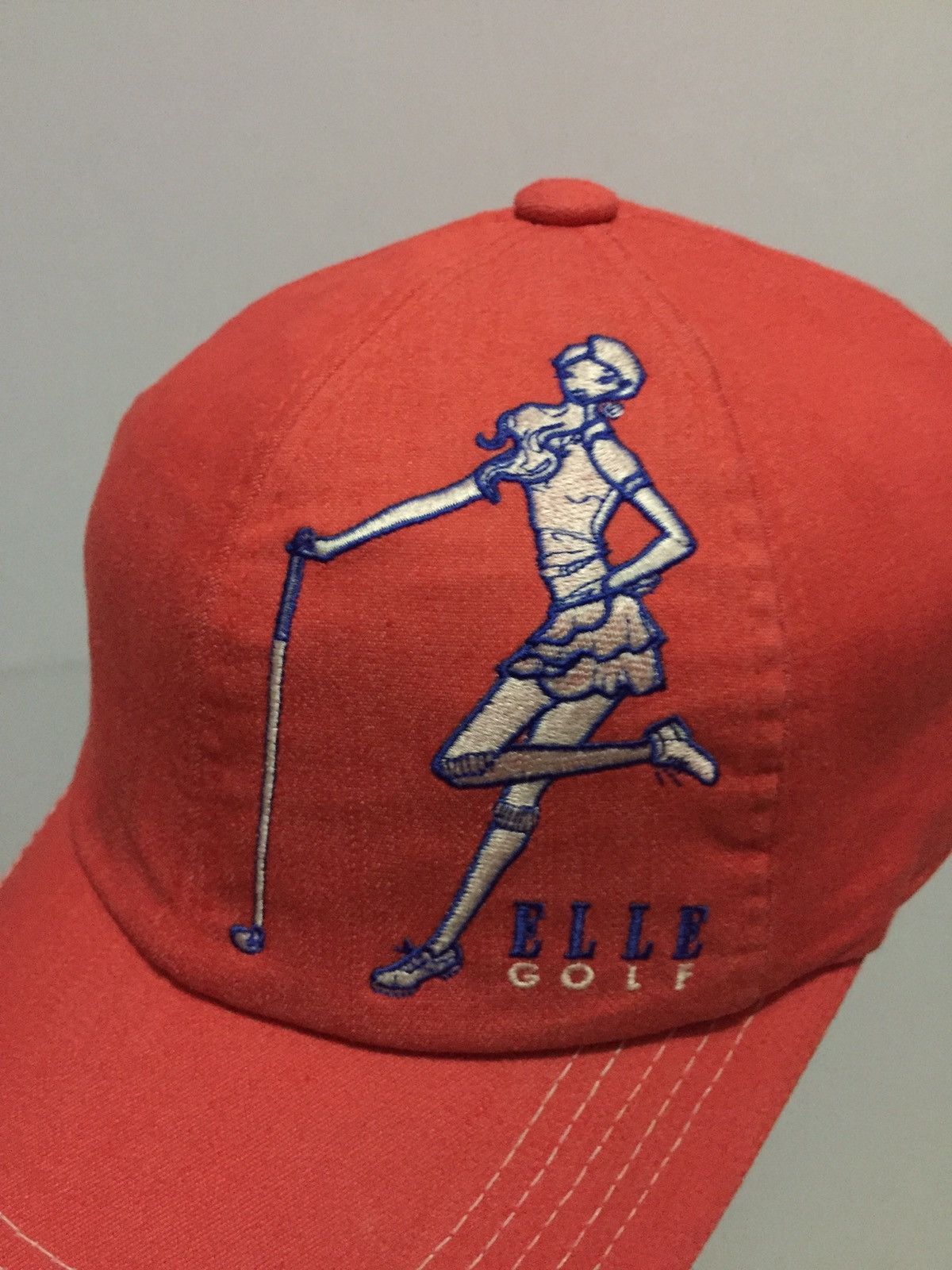 Japanese Brand Vintage Elle Japan Golf Hat Size ONE SIZE - 10 Thumbnail