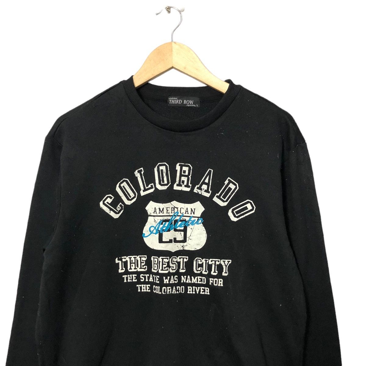 Japanese Brand Vintage Third Row Crewneck Big Logo Sweatshirt Size US M / EU 48-50 / 2 - 4 Thumbnail