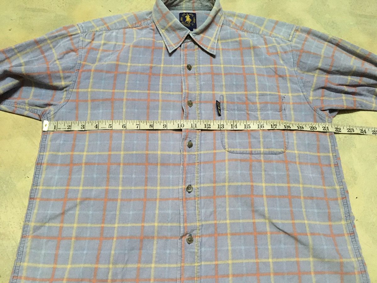 Japanese Brand Polo Club Flannel Button Up Shirt Nova Check Size US M / EU 48-50 / 2 - 10 Thumbnail