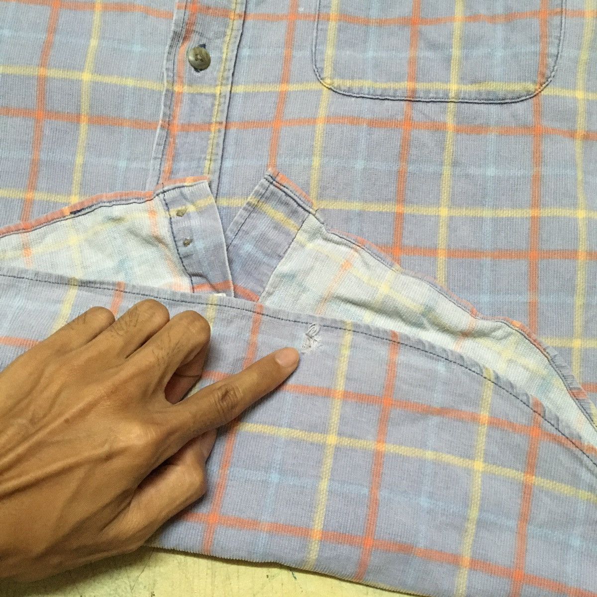 Japanese Brand Polo Club Flannel Button Up Shirt Nova Check Size US M / EU 48-50 / 2 - 9 Thumbnail
