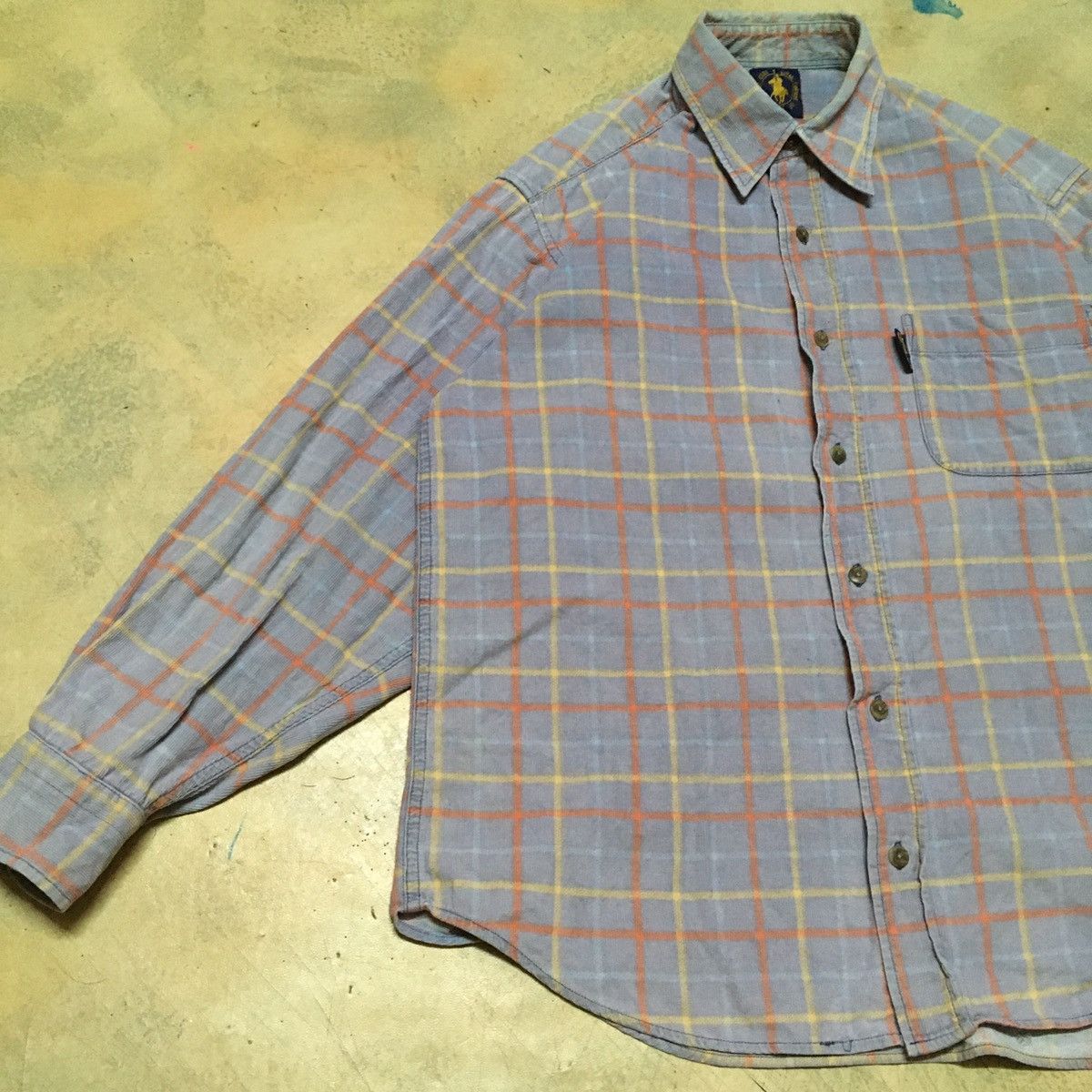 Japanese Brand Polo Club Flannel Button Up Shirt Nova Check Size US M / EU 48-50 / 2 - 3 Thumbnail