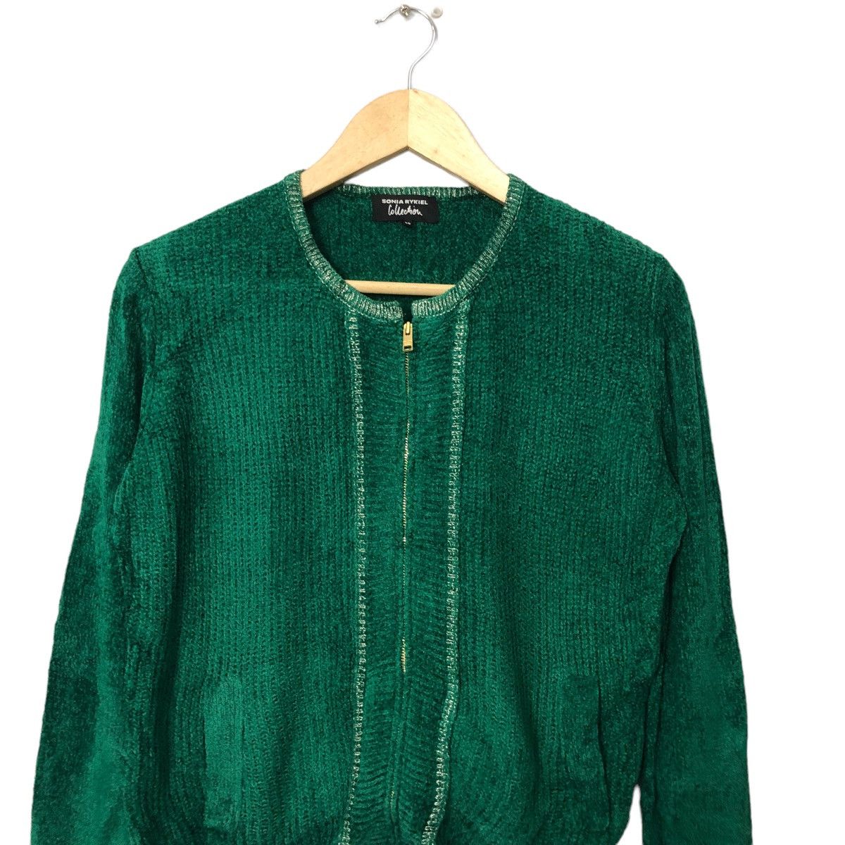 Sonia Rykiel Vintage Sonia Rykiel Collection Zipper Ups Crop Tops Size M / US 6-8 / IT 42-44 - 4 Thumbnail