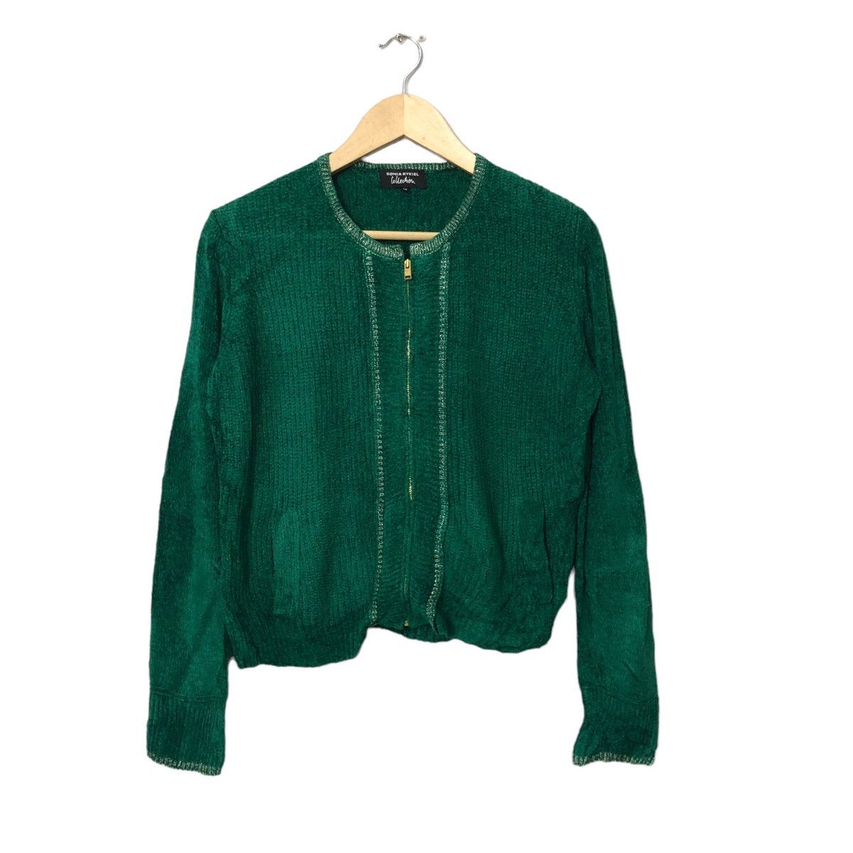Sonia Rykiel Vintage Sonia Rykiel Collection Zipper Ups Crop Tops Size M / US 6-8 / IT 42-44 - 1 Thumbnail