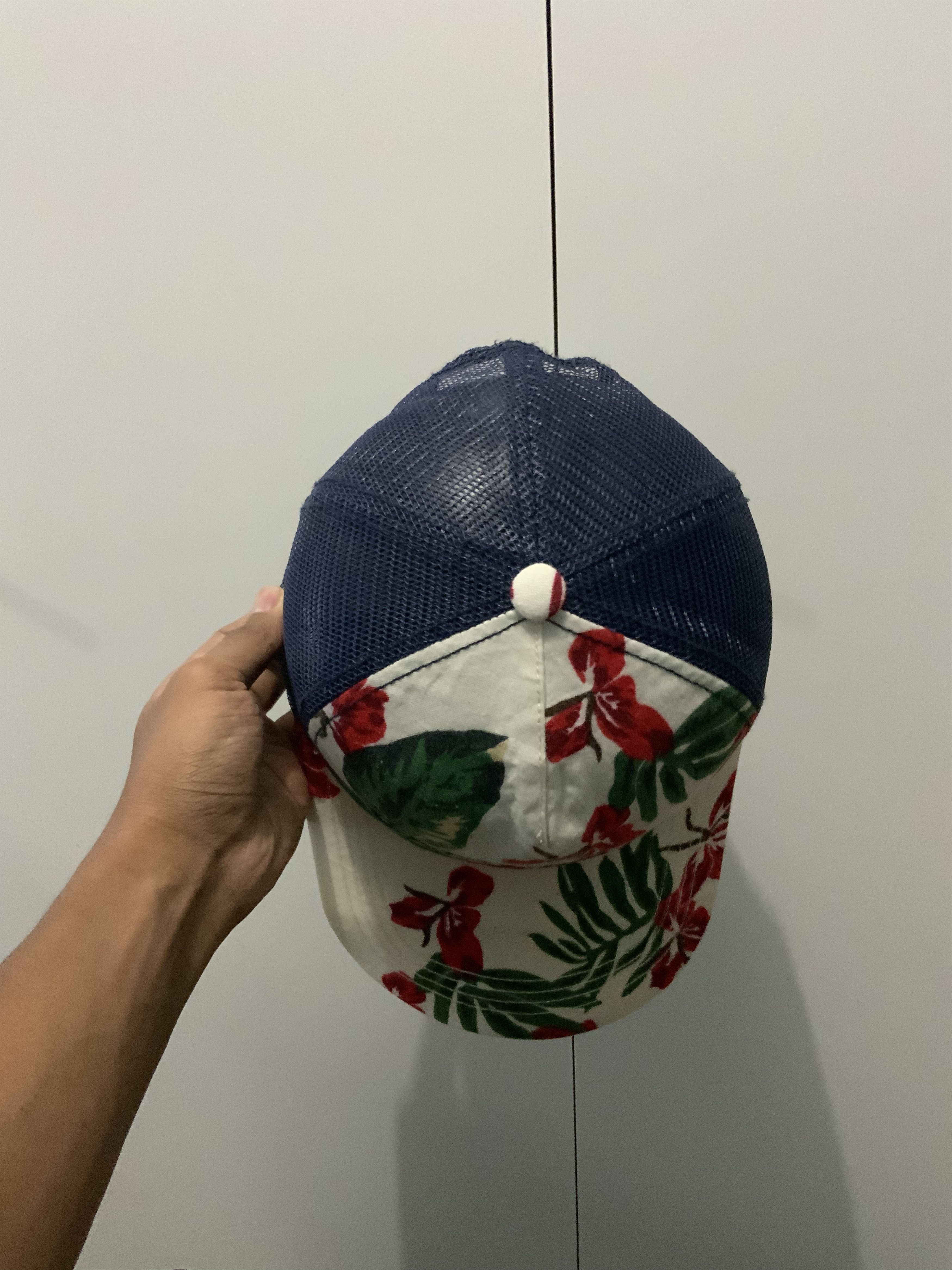 Japanese Brand California Flower Trucker Hat Cap Size ONE SIZE - 8 Thumbnail
