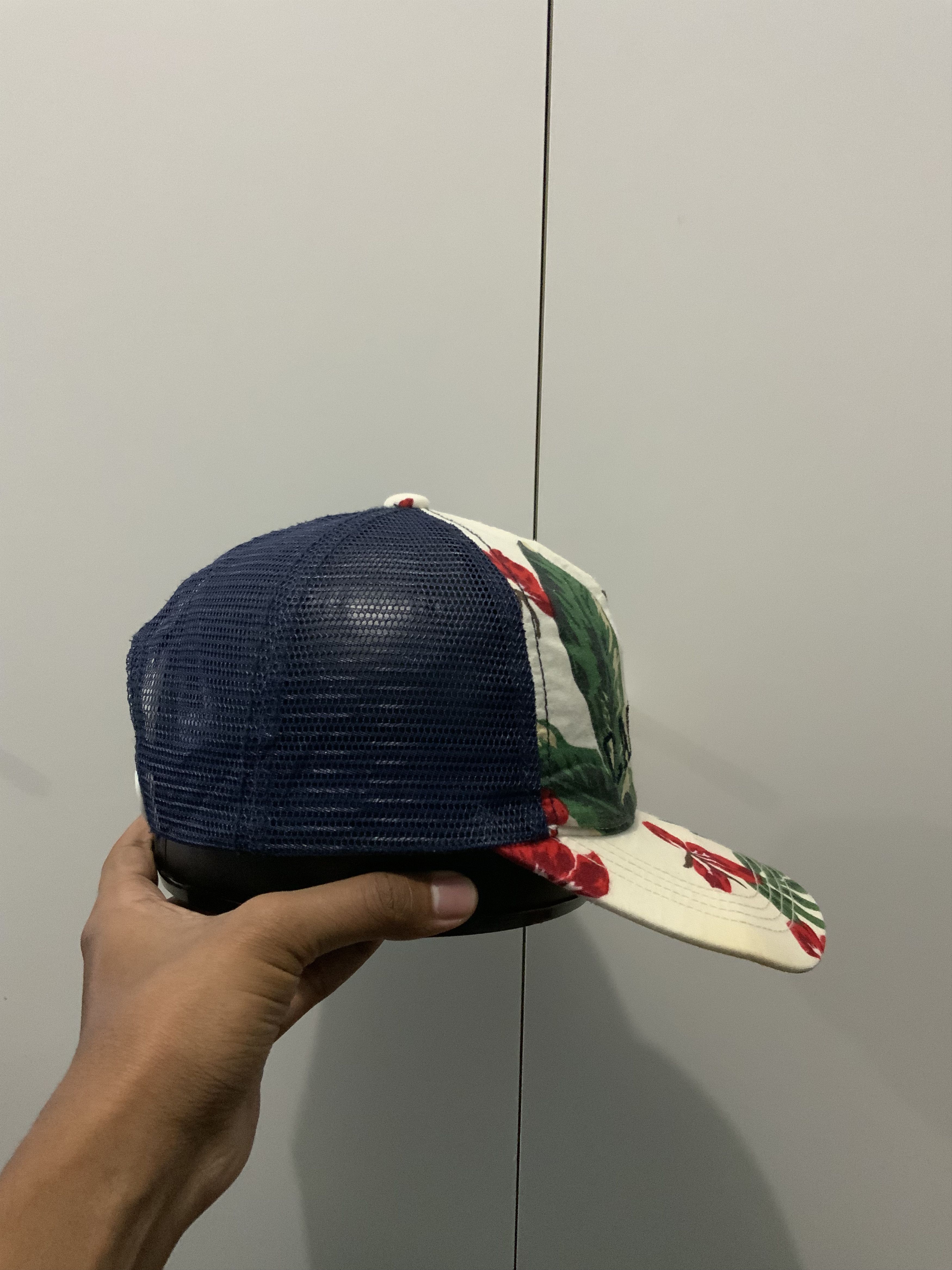 Japanese Brand California Flower Trucker Hat Cap Size ONE SIZE - 3 Thumbnail