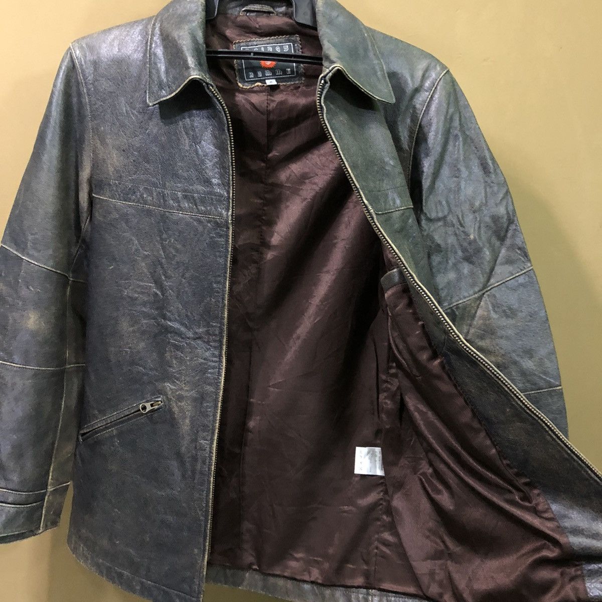 Japanese Brand Vintage 291295 Homme Leather Jacket Size US M / EU 48-50 / 2 - 7 Thumbnail