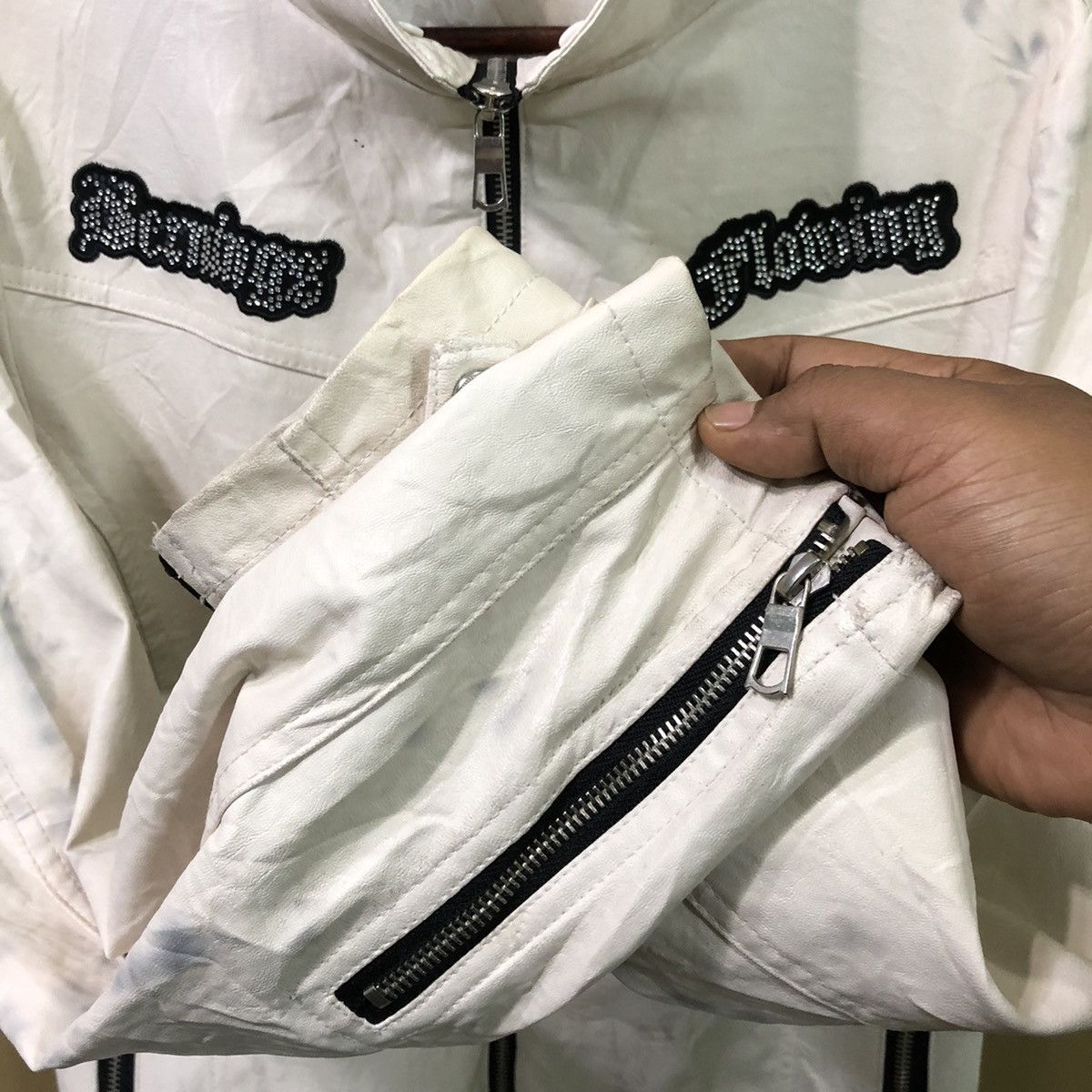 Black Label Vintage Bernings Tho Black Label Leather Jacket Size US M / EU 48-50 / 2 - 6 Thumbnail