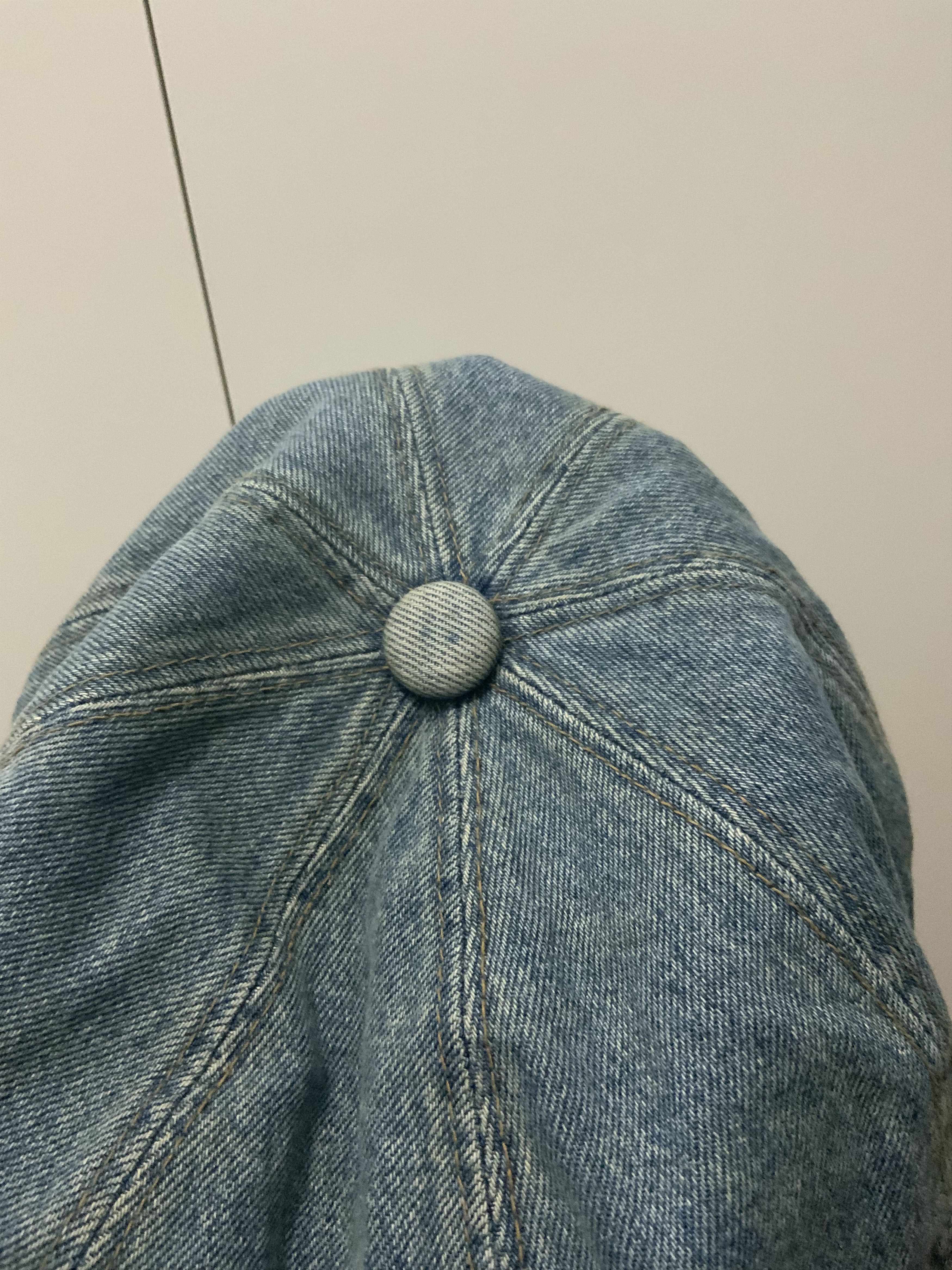 Vintage Denim Streetwear Faded Newsboy Hat Size ONE SIZE - 11 Thumbnail