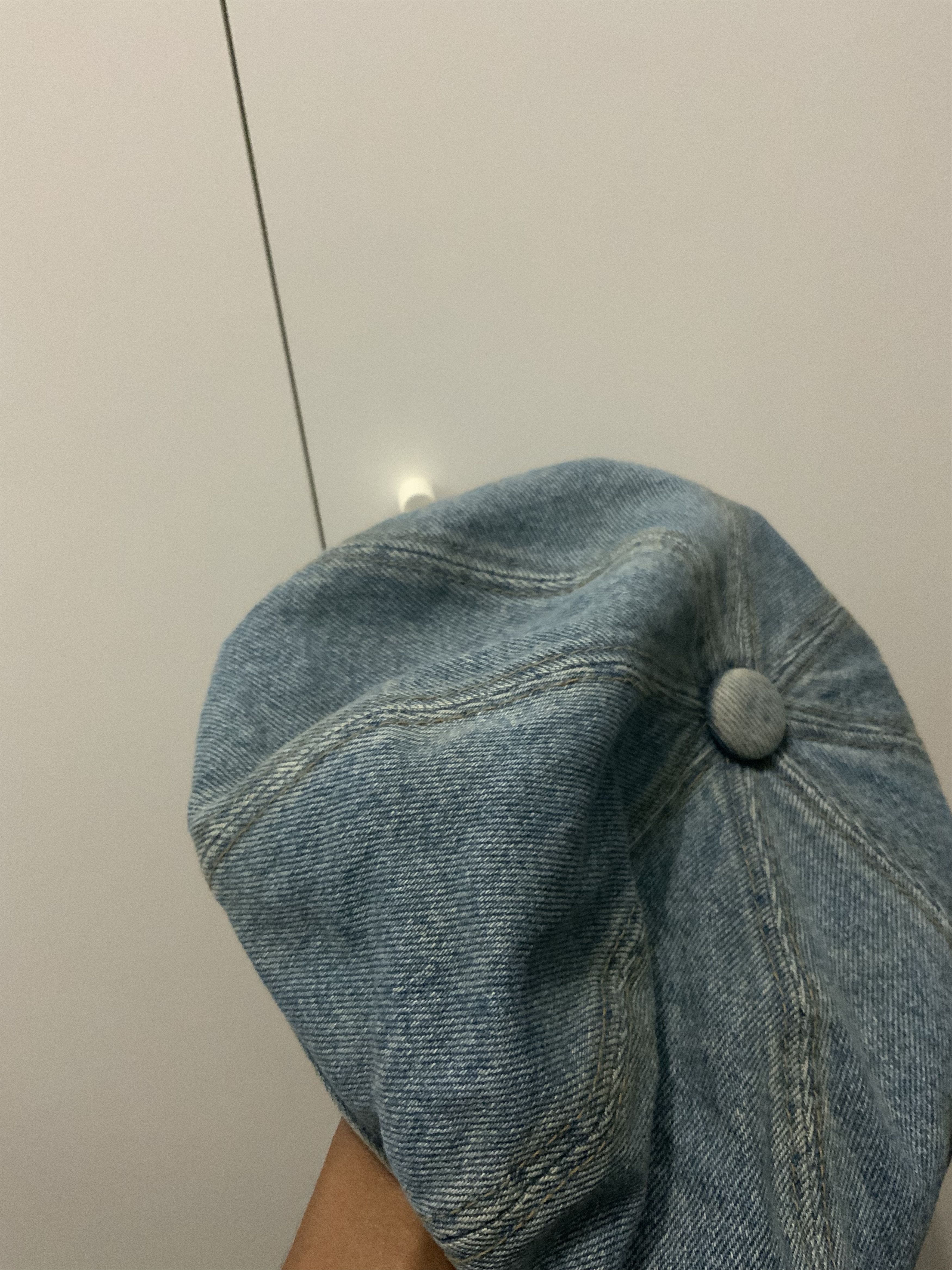 Vintage Denim Streetwear Faded Newsboy Hat Size ONE SIZE - 12 Thumbnail