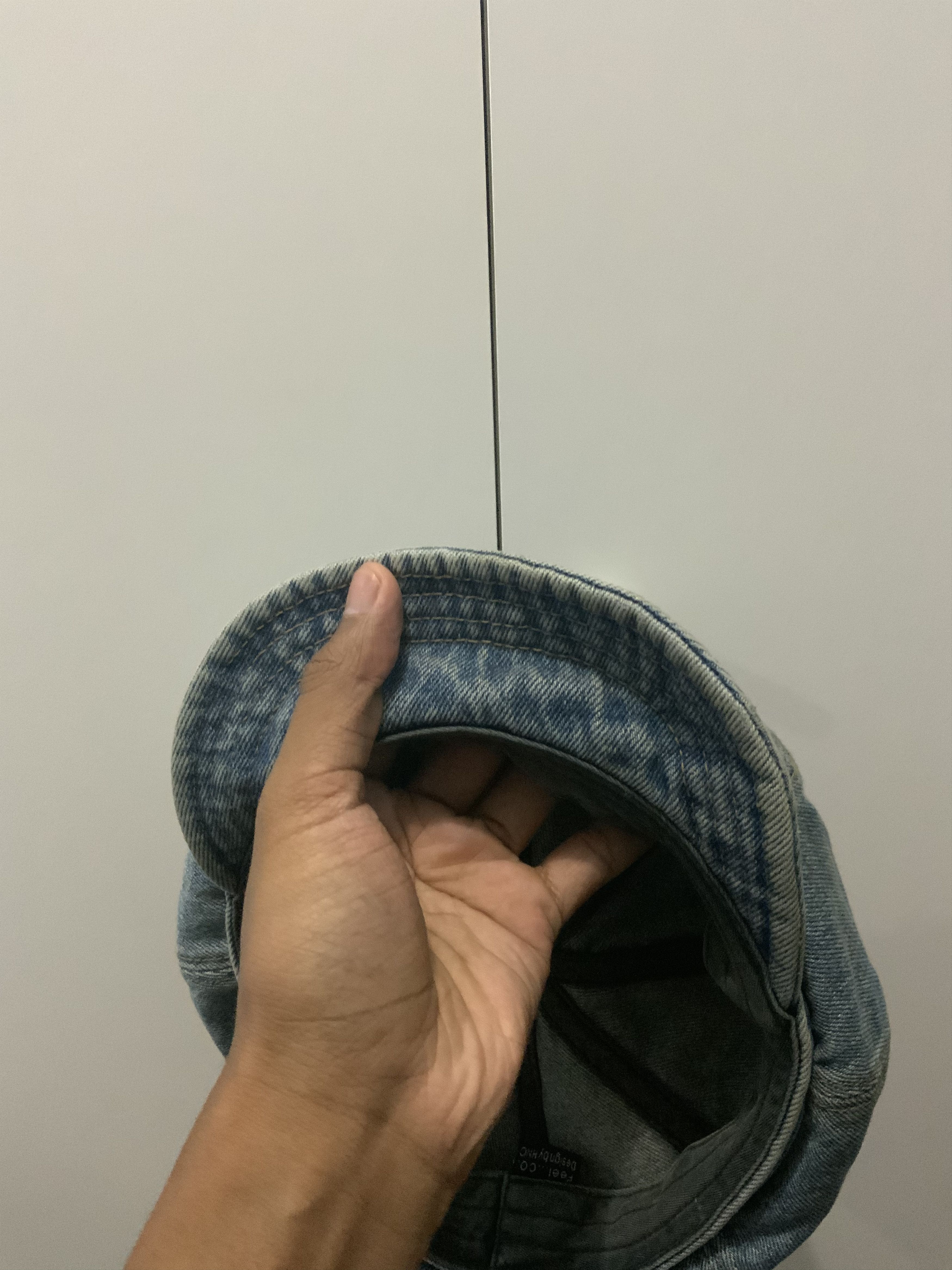 Vintage Denim Streetwear Faded Newsboy Hat Size ONE SIZE - 10 Thumbnail