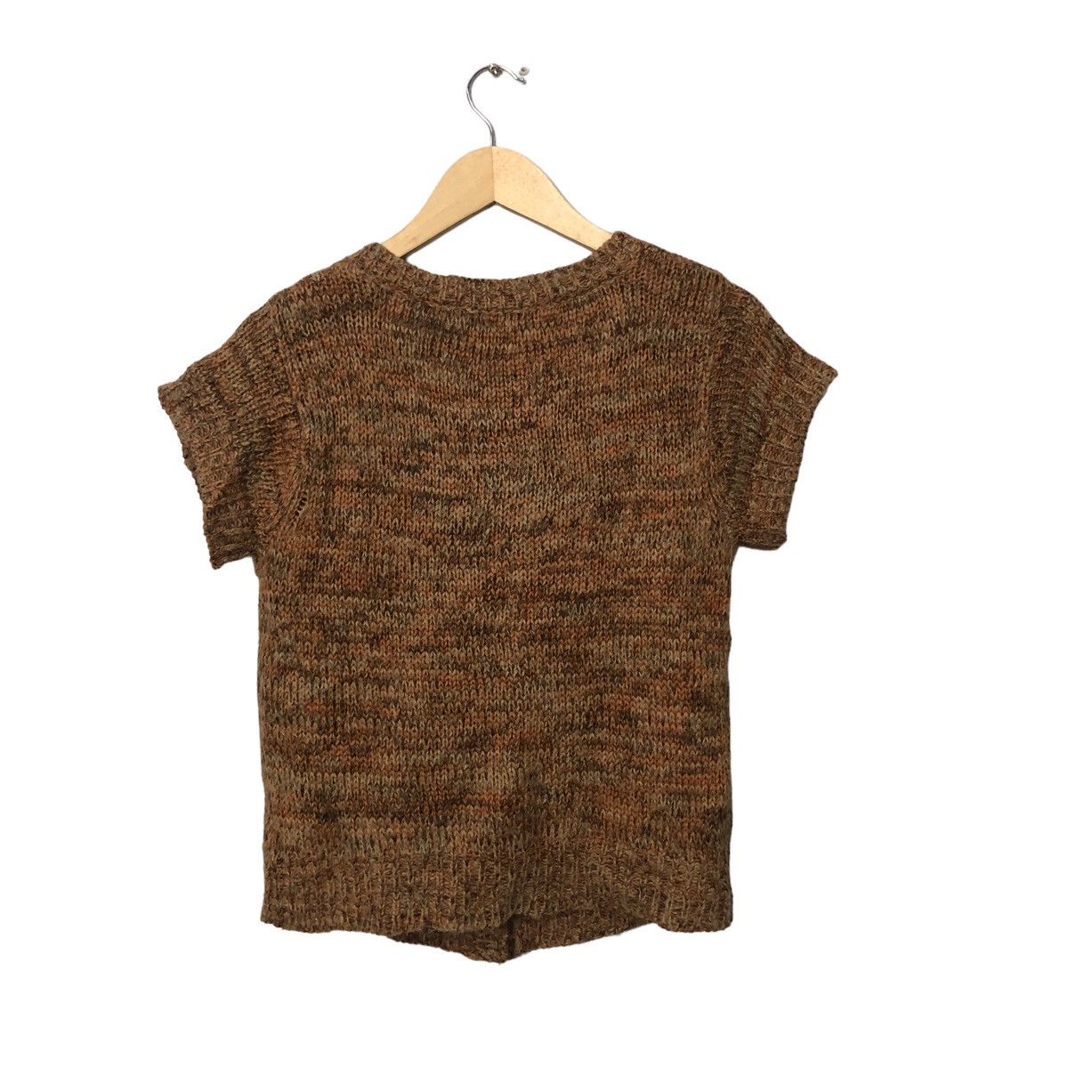 Aran Isles Knitwear Vintage Jan Noel Button Ups Short Sleeve Knitwear Top Size S / US 4 / IT 40 - 4 Thumbnail