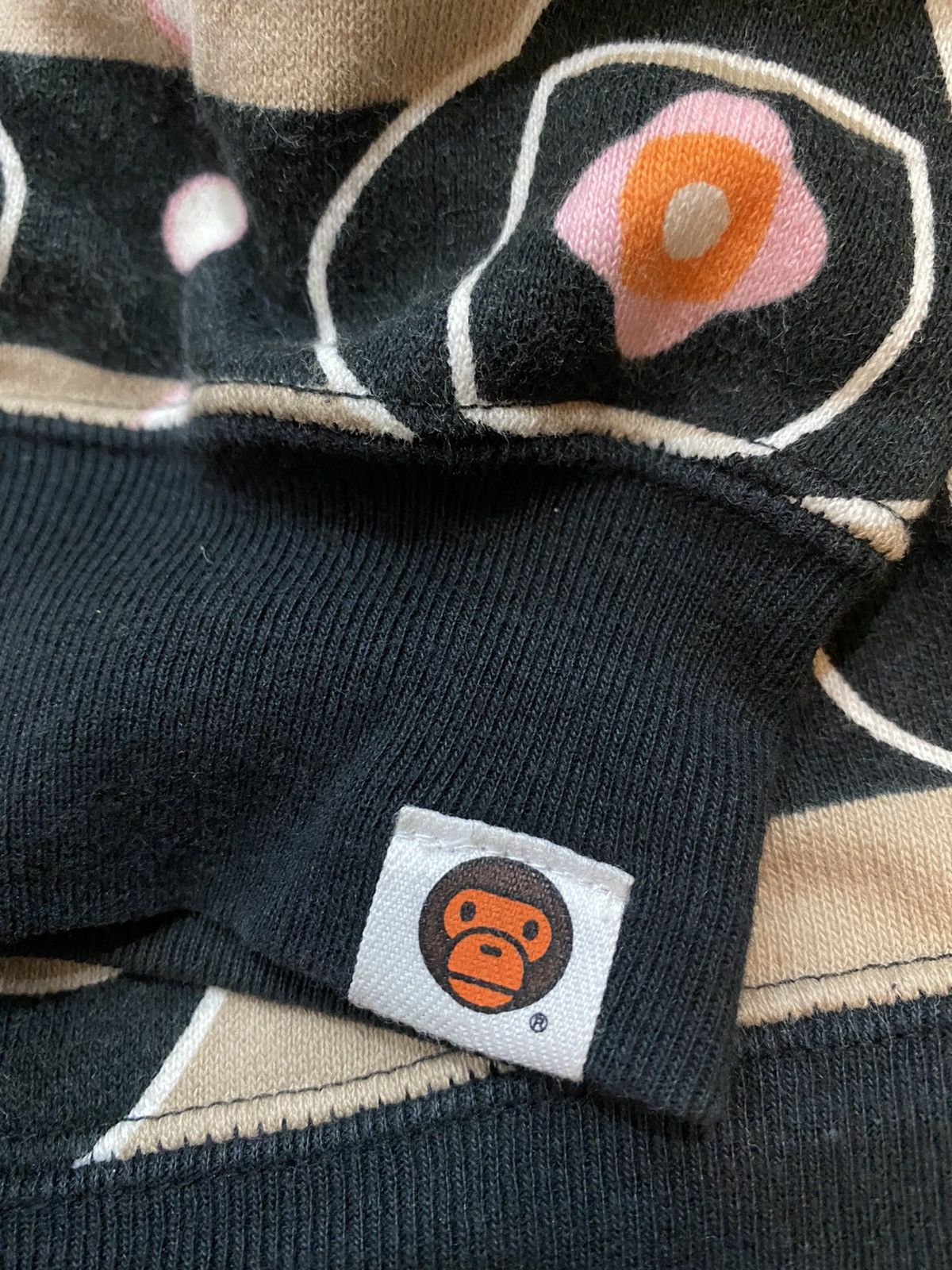 Bape × Kaws 2005 Bape x Kaws Baby Milo Monogram Full Zip Hoodie Size M / US 6-8 / IT 42-44 - 7 Thumbnail