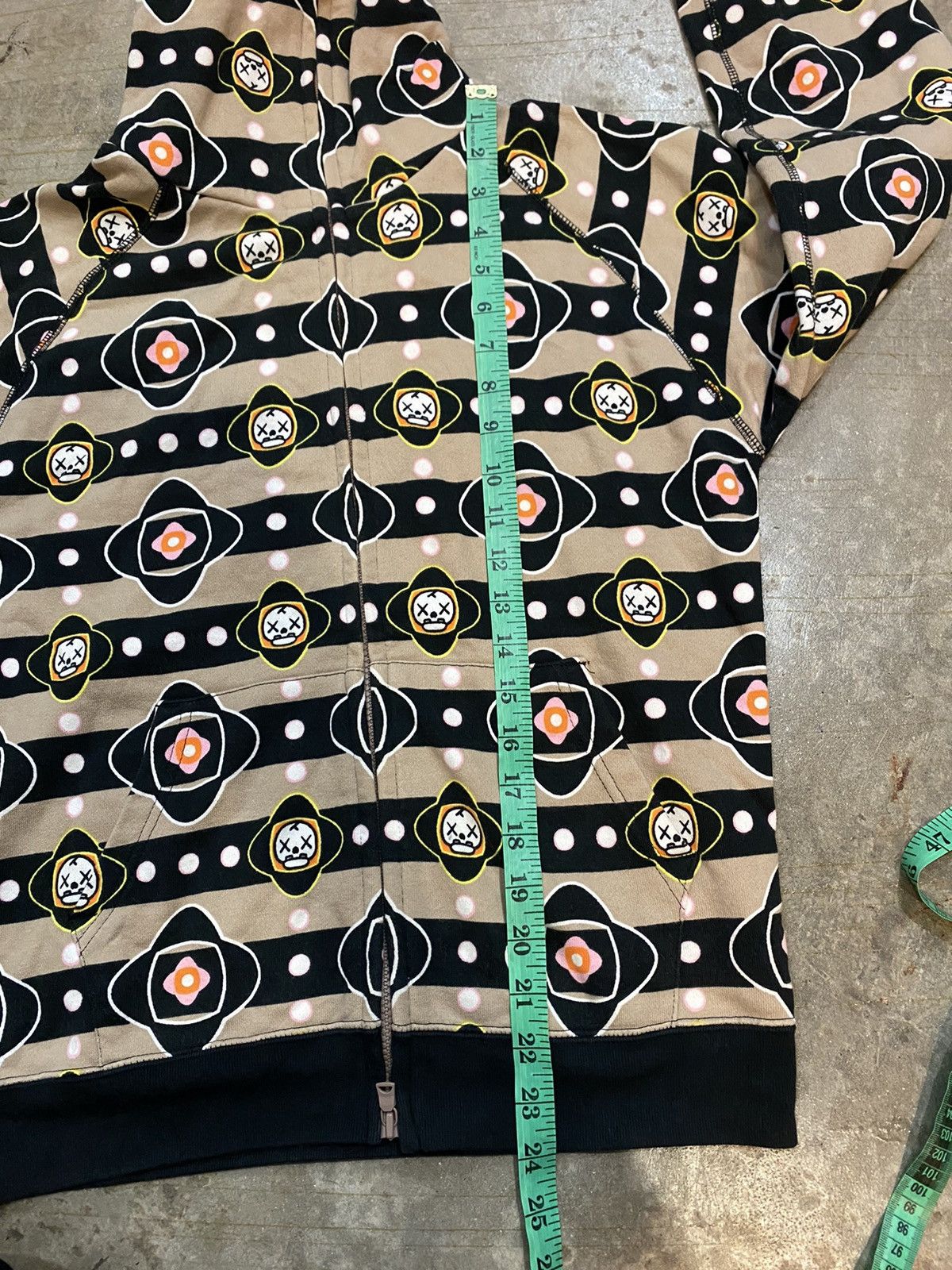 Bape × Kaws 2005 Bape x Kaws Baby Milo Monogram Full Zip Hoodie Size M / US 6-8 / IT 42-44 - 15 Thumbnail