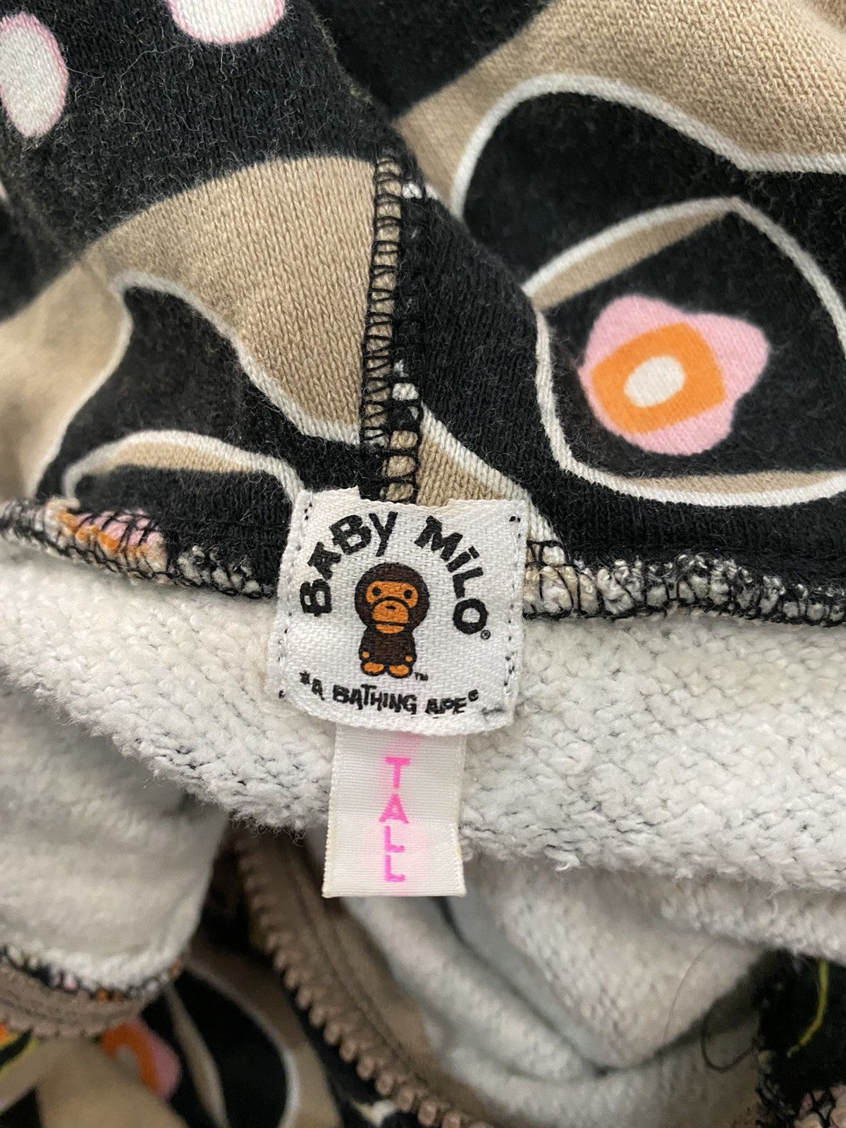 Bape × Kaws 2005 Bape x Kaws Baby Milo Monogram Full Zip Hoodie Size M / US 6-8 / IT 42-44 - 11 Thumbnail