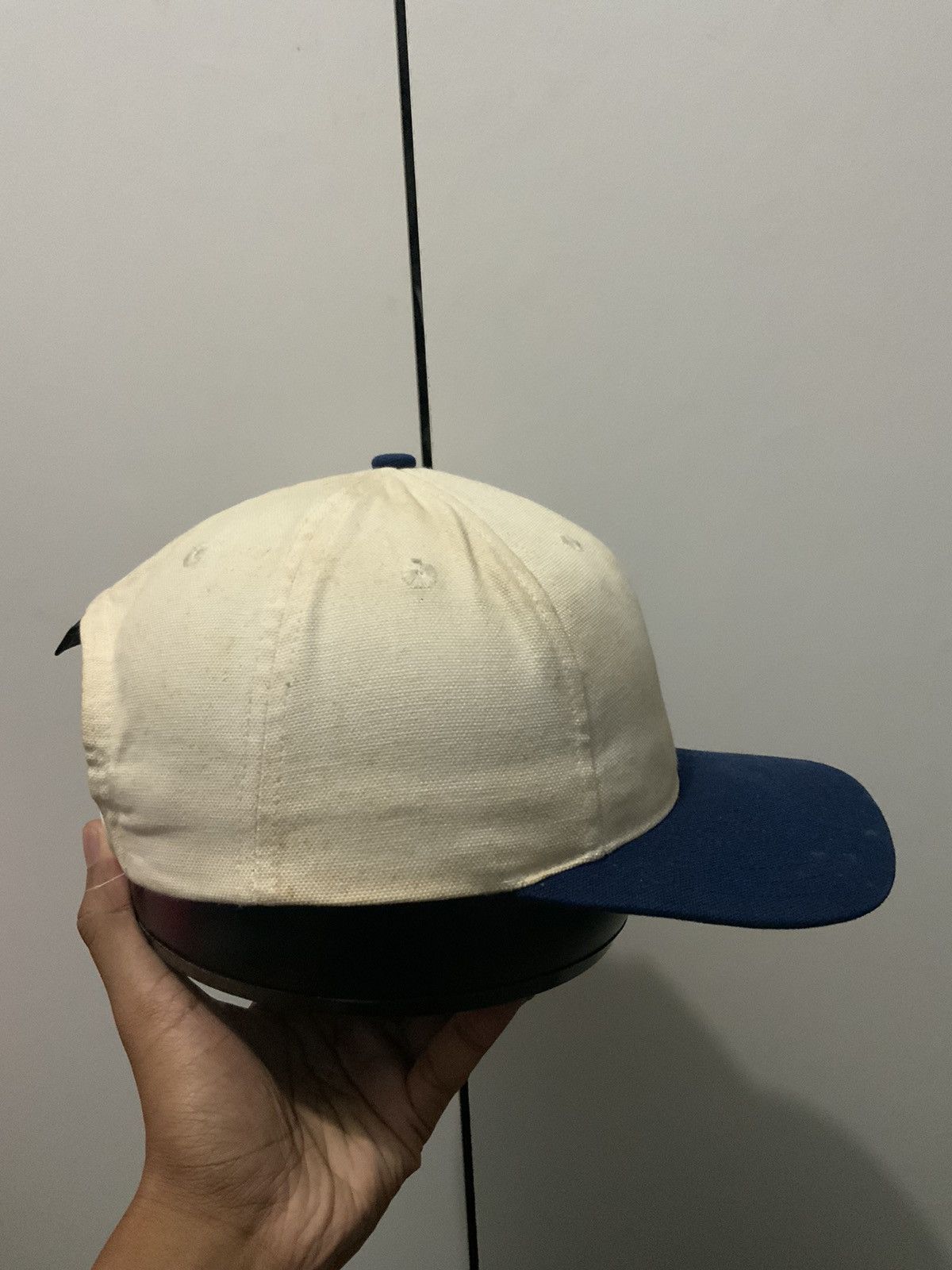 Nike Vintage Big Logo Faded Nike 90s Hat Cap Size ONE SIZE - 5 Thumbnail