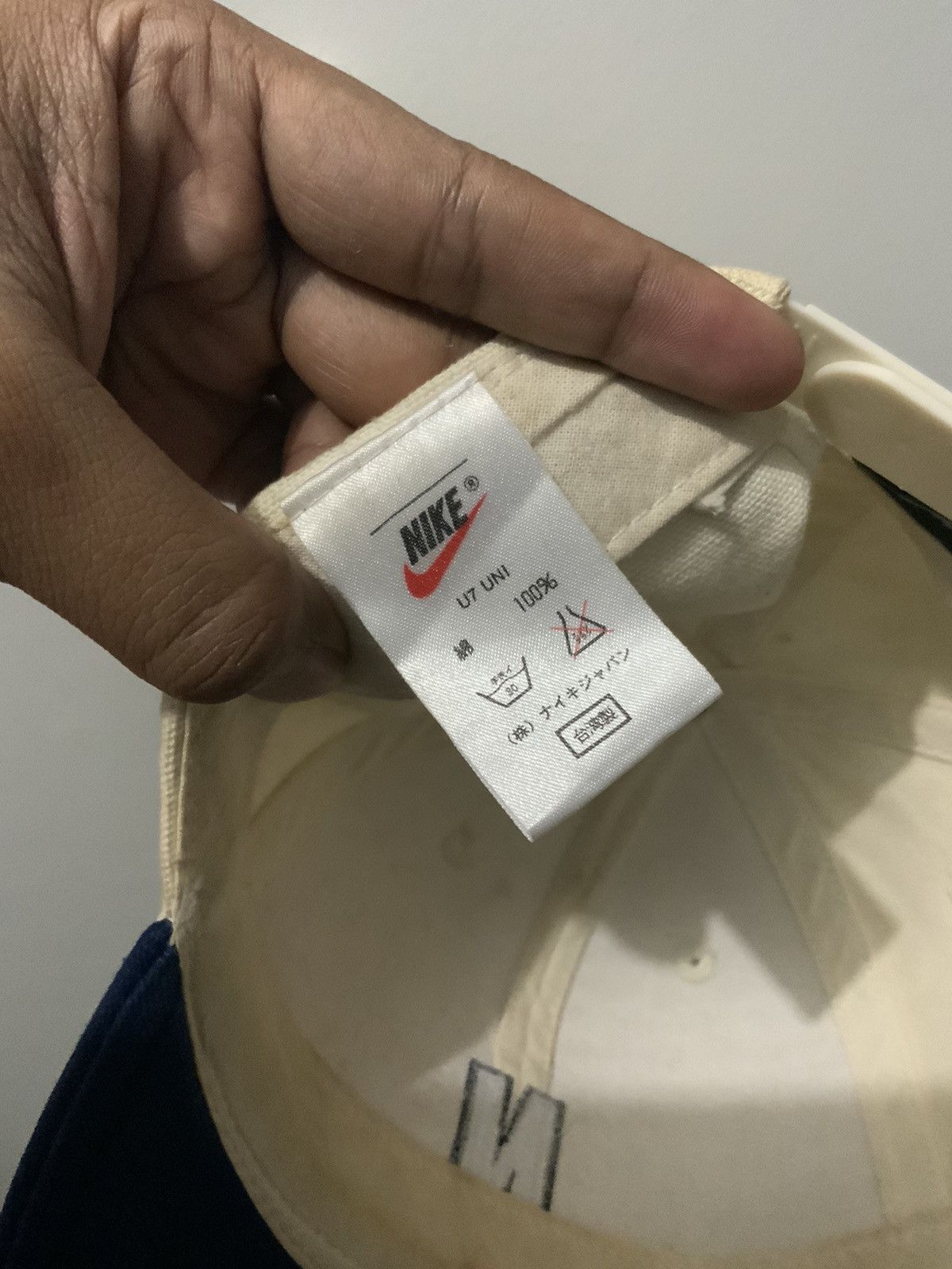 Nike Vintage Big Logo Faded Nike 90s Hat Cap Size ONE SIZE - 17 Thumbnail