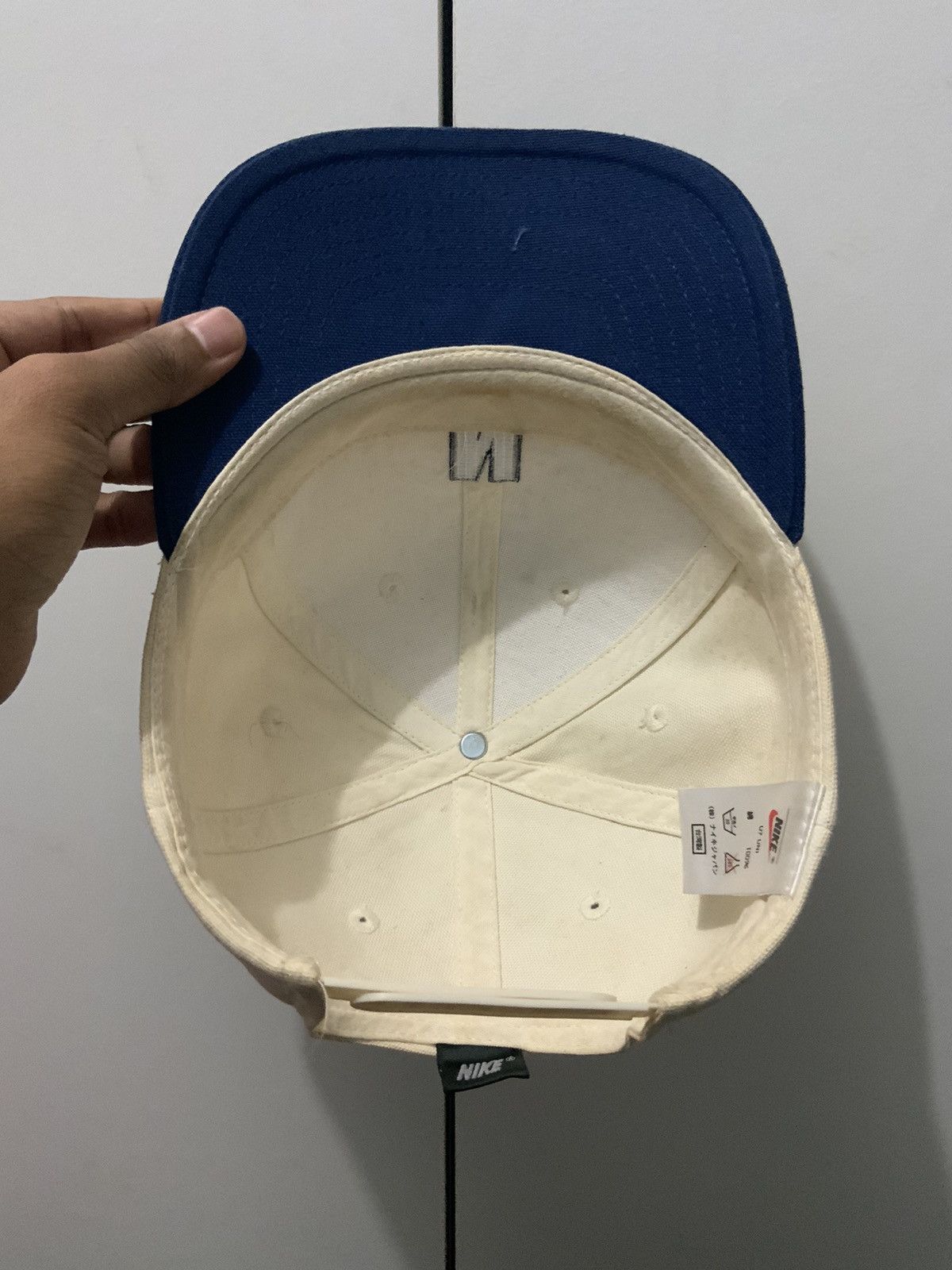 Nike Vintage Big Logo Faded Nike 90s Hat Cap Size ONE SIZE - 8 Thumbnail