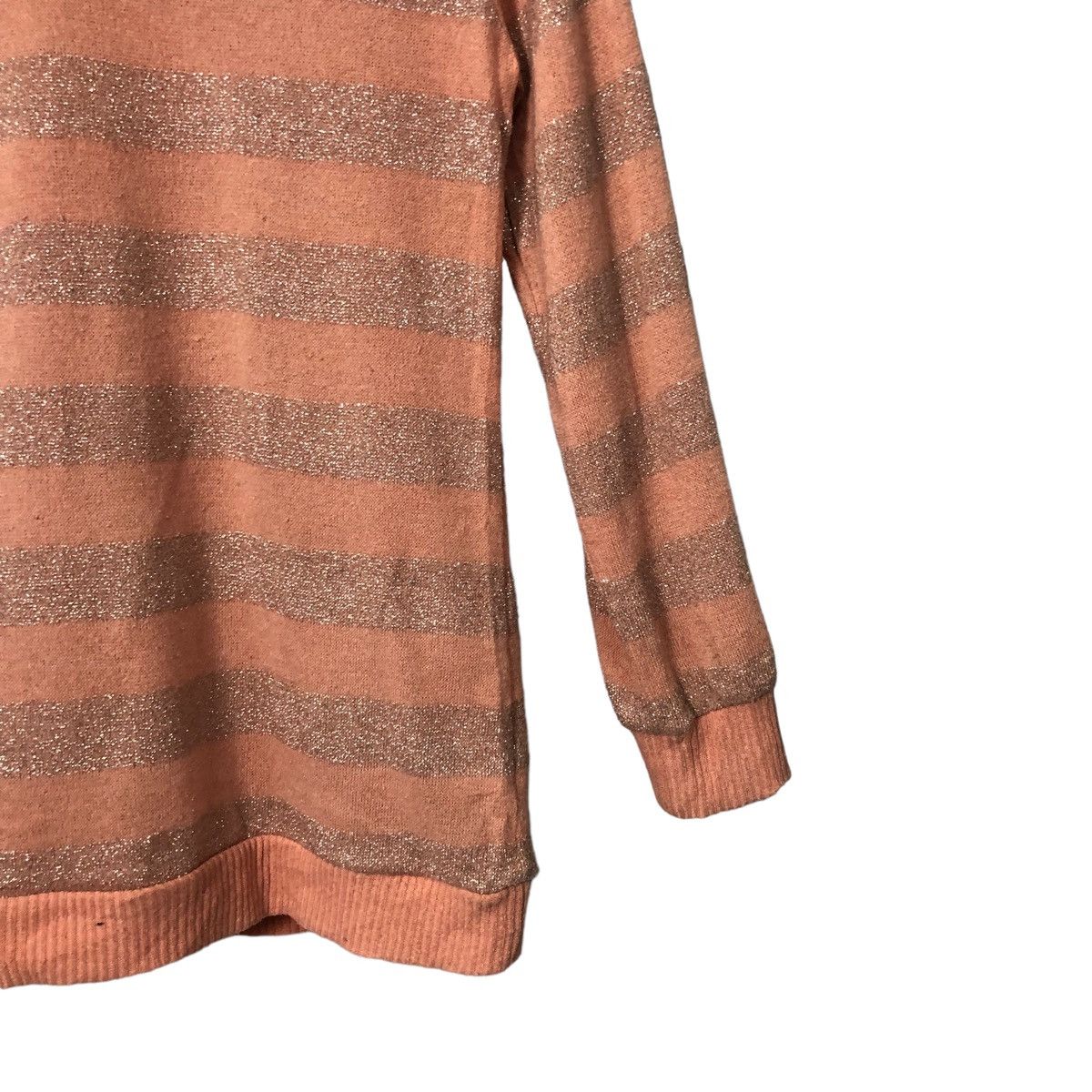 Aran Isles Knitwear Vintage Amourire V Neck Knitwear Sweater Jumper Size XS / US 0-2 / IT 36-38 - 2 Thumbnail