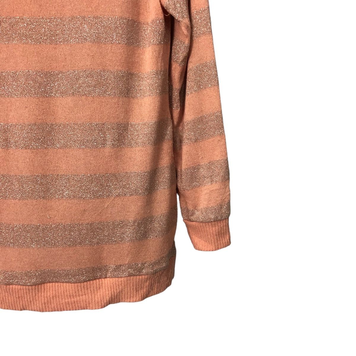Aran Isles Knitwear Vintage Amourire V Neck Knitwear Sweater Jumper Size XS / US 0-2 / IT 36-38 - 6 Thumbnail