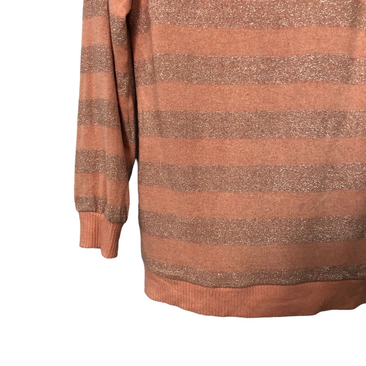 Aran Isles Knitwear Vintage Amourire V Neck Knitwear Sweater Jumper Size XS / US 0-2 / IT 36-38 - 7 Thumbnail