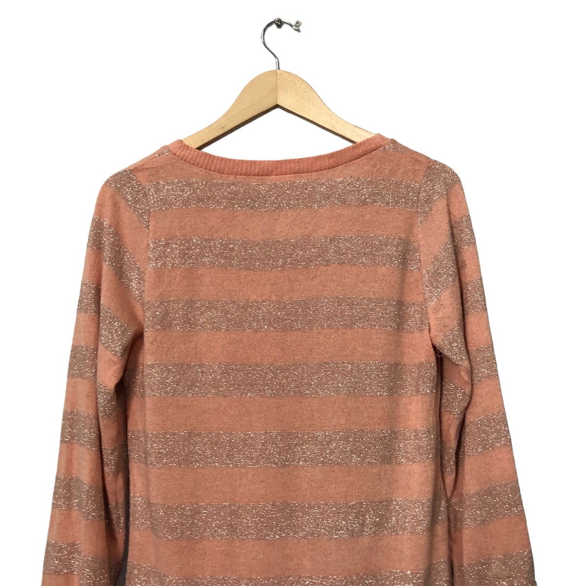 Aran Isles Knitwear Vintage Amourire V Neck Knitwear Sweater Jumper Size XS / US 0-2 / IT 36-38 - 8 Thumbnail