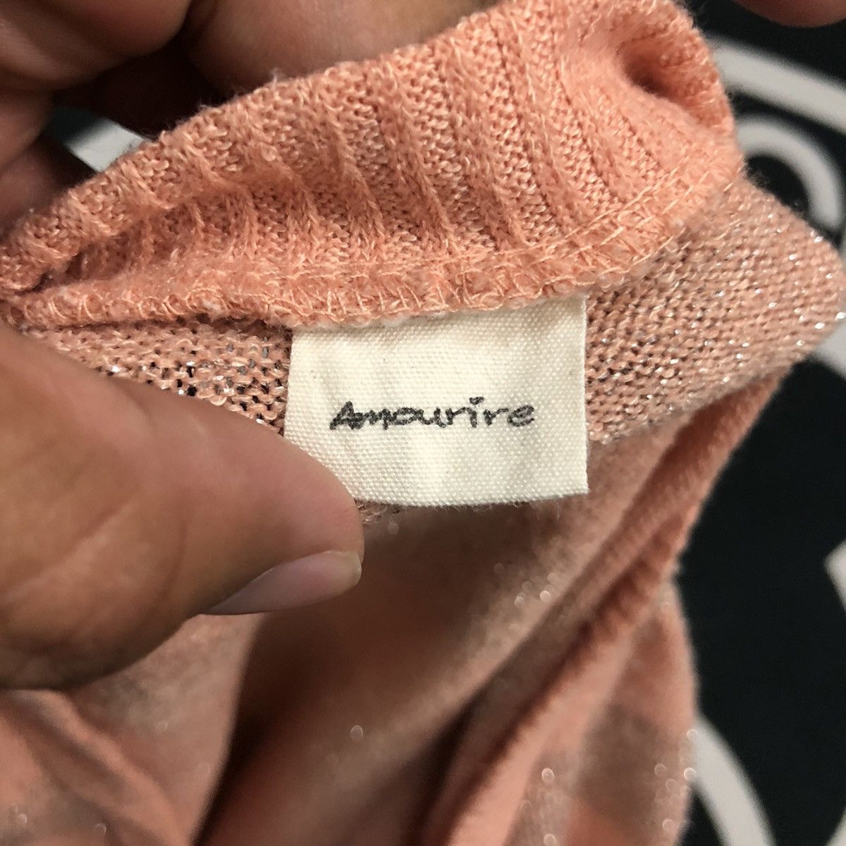 Aran Isles Knitwear Vintage Amourire V Neck Knitwear Sweater Jumper Size XS / US 0-2 / IT 36-38 - 9 Thumbnail