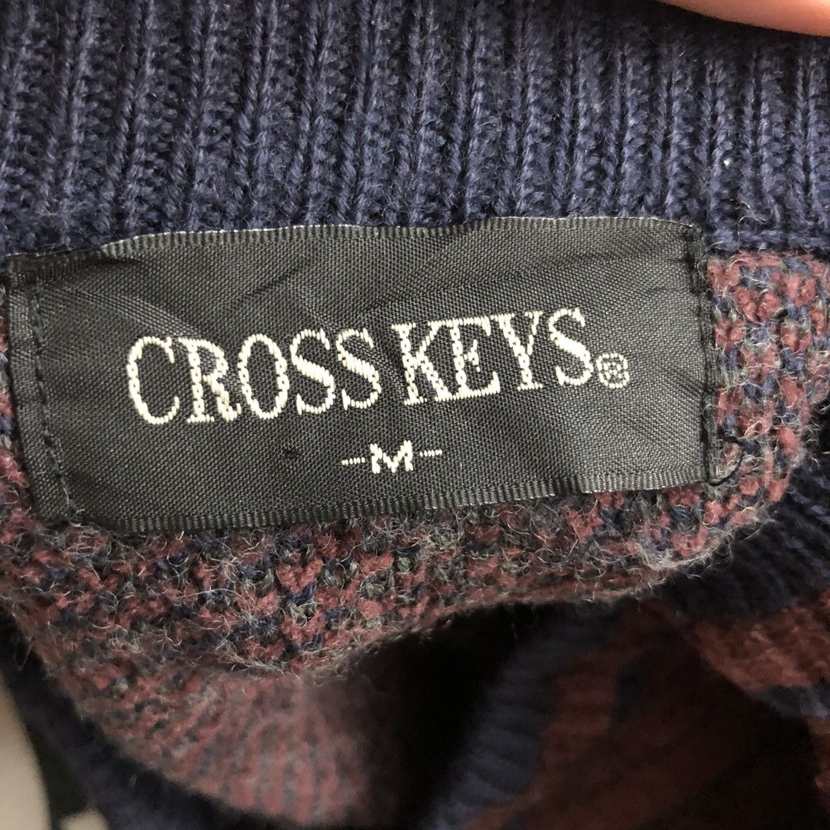 Aran Isles Knitwear Vintage Cross Keys Crewneck Knitwear Sweater Jumper Size US M / EU 48-50 / 2 - 9 Thumbnail