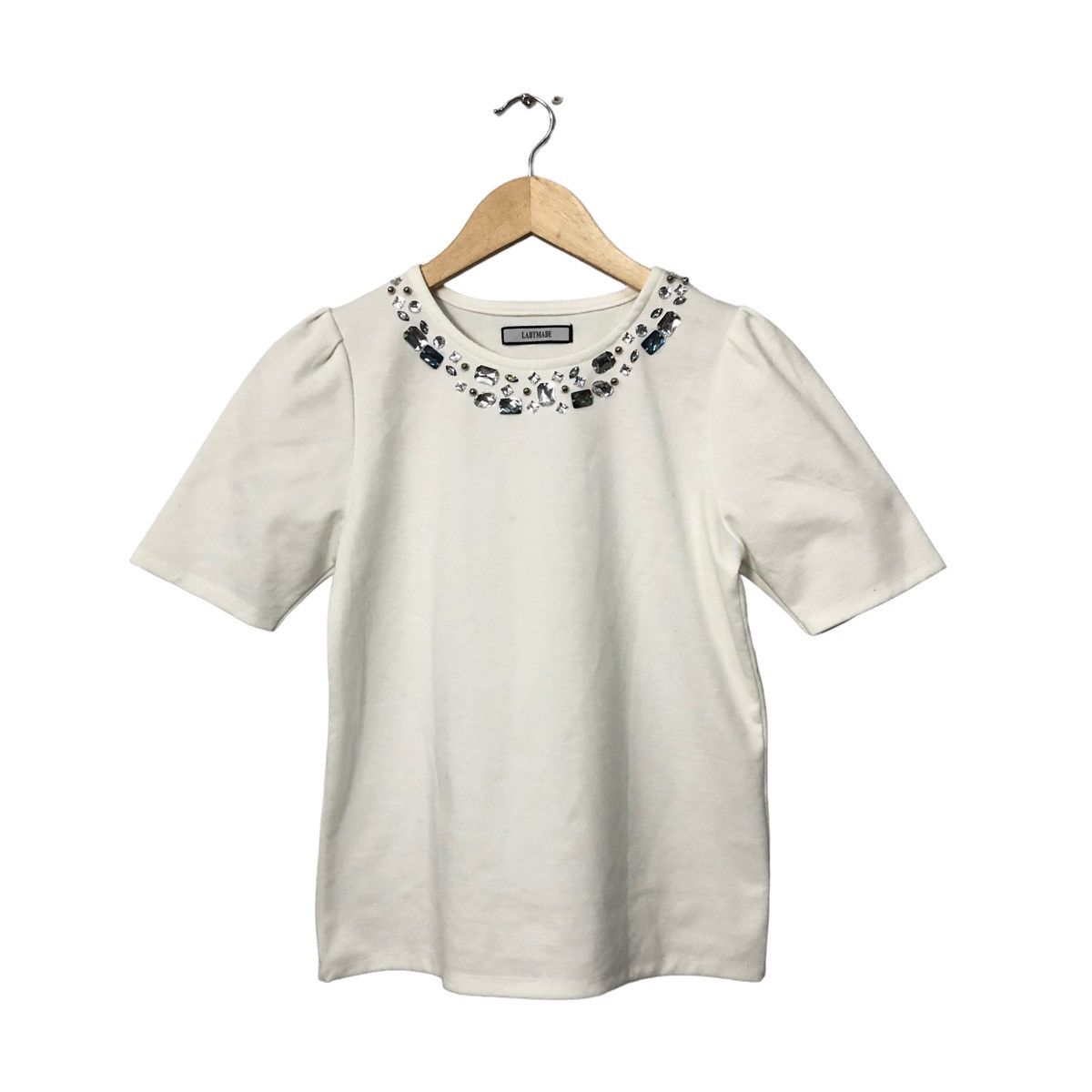 Japanese Brand × Vintage Vintage Ladymade Crewneck Tee Shirt Size XS / US 0-2 / IT 36-38 - 1 Thumbnail