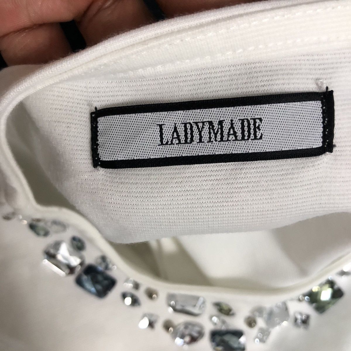 Japanese Brand × Vintage Vintage Ladymade Crewneck Tee Shirt Size XS / US 0-2 / IT 36-38 - 6 Thumbnail