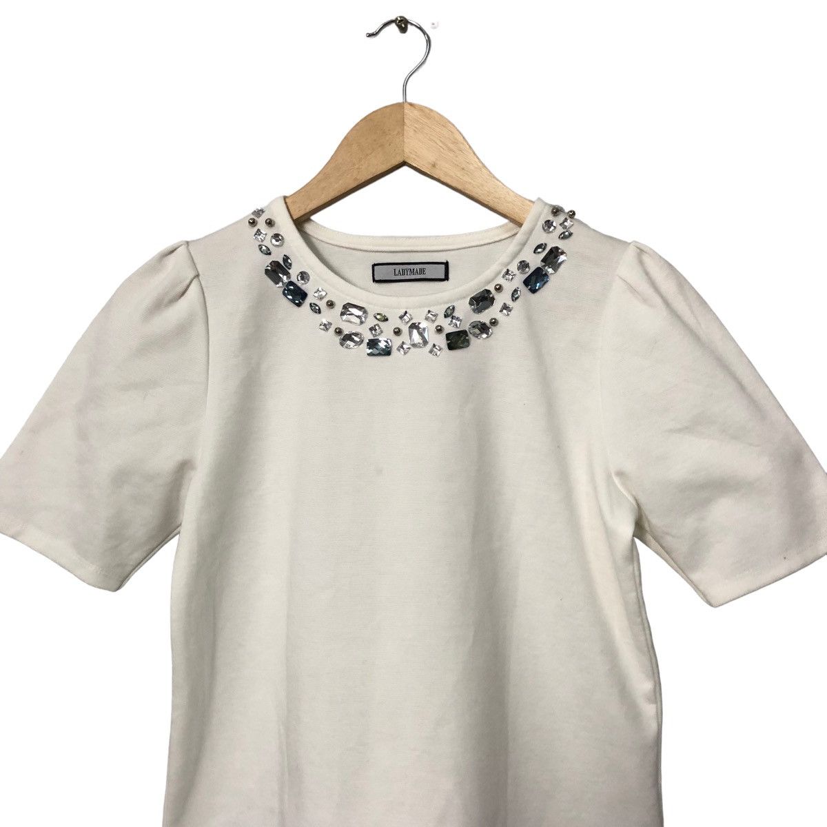 Japanese Brand × Vintage Vintage Ladymade Crewneck Tee Shirt Size XS / US 0-2 / IT 36-38 - 2 Thumbnail