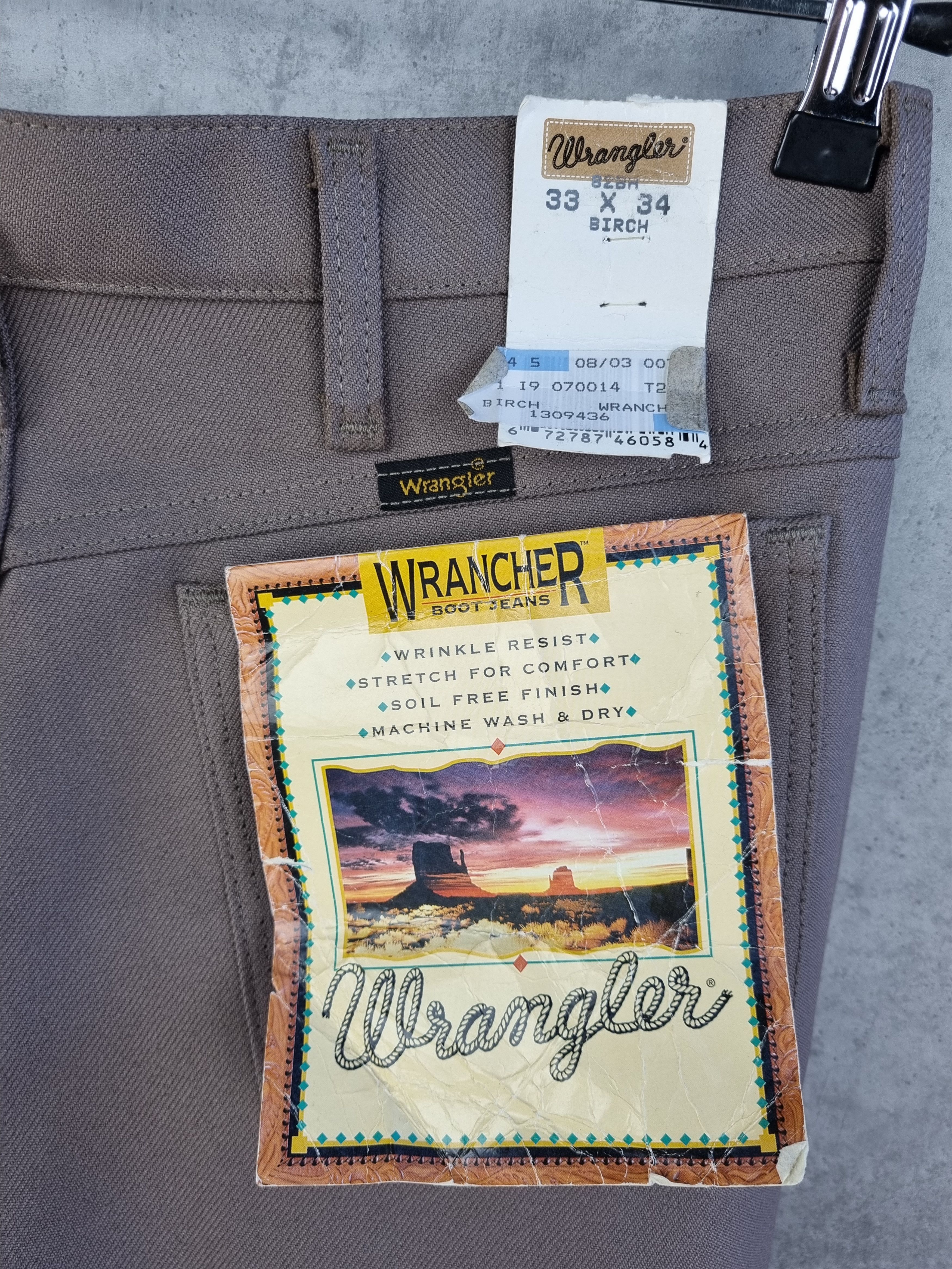 Wrangler 80s Wrangler New Single Stitch Pants Tyler Style Size US 32 / EU 48 - 6 Thumbnail