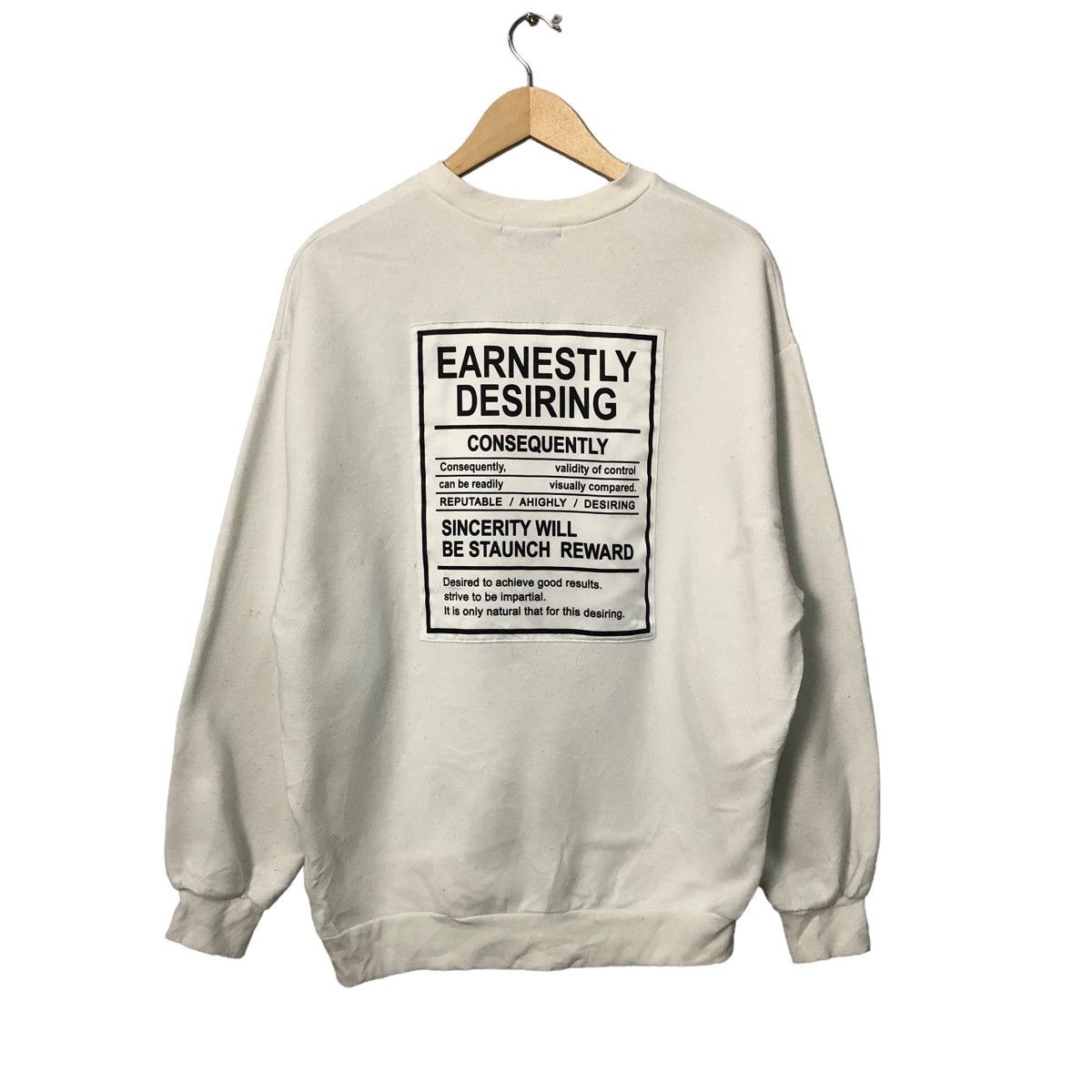 Japanese Brand Vintage Spray Premium Crewneck Spell Out Big Logo Sweatshirt Size US XL / EU 56 / 4 - 1 Thumbnail