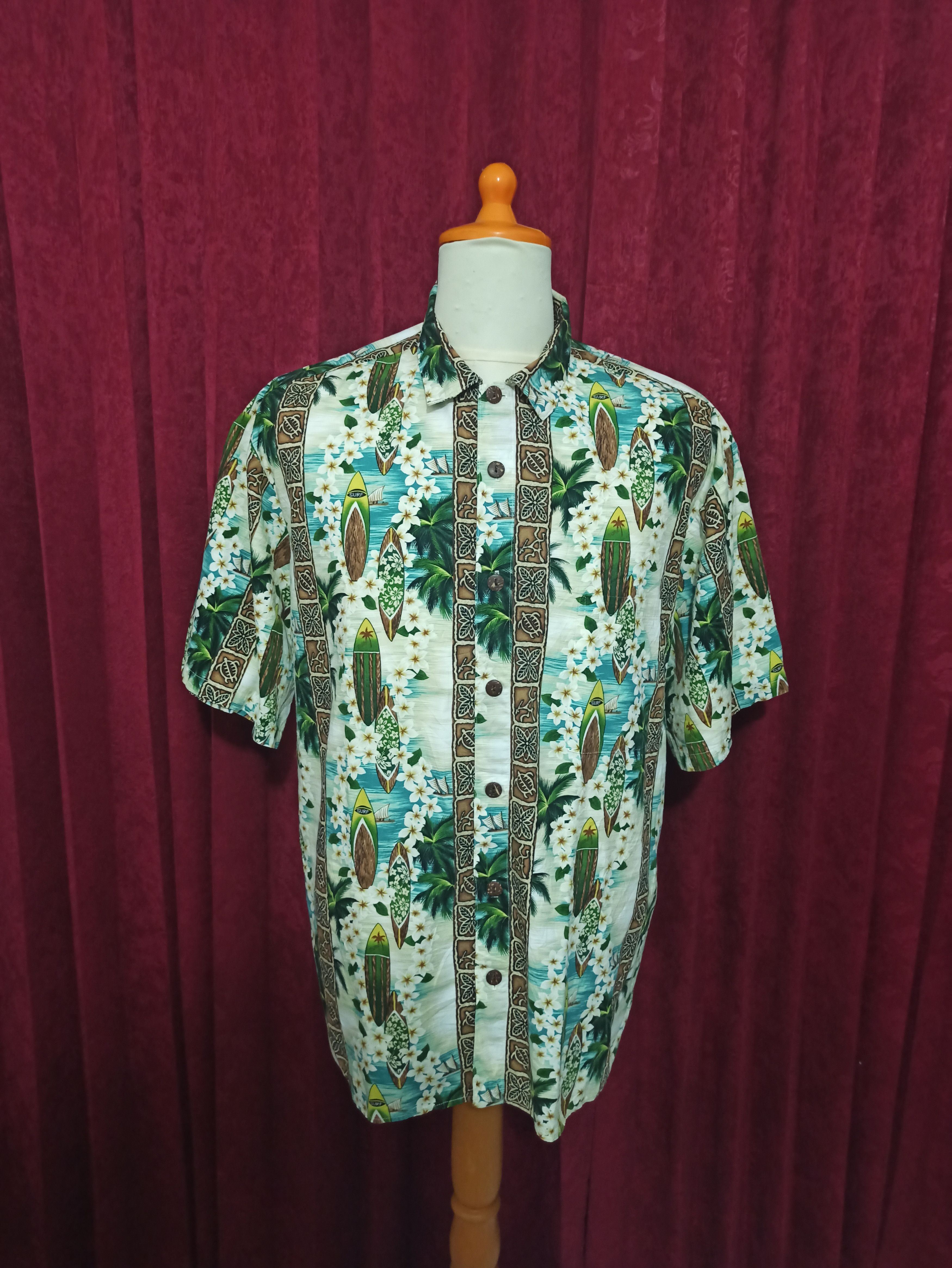 Hilo Hattie Vintage 70s The Hawaiian Hilo Hattie Tropical Aloha Shirt Size US XL / EU 56 / 4 - 3 Thumbnail