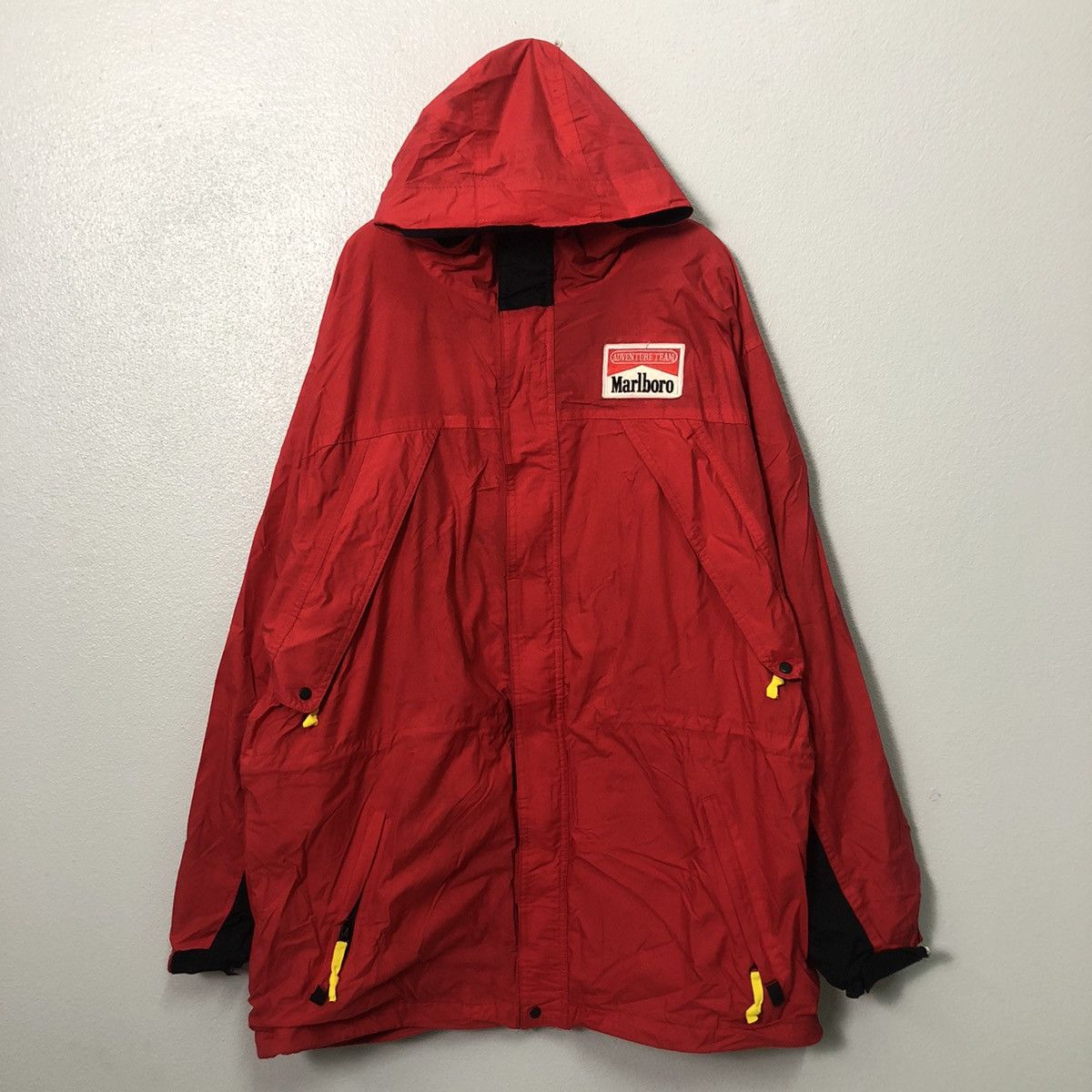 Marlboro × Vintage Vintage Marlboro Zipper Ups Hoodie Jacket Size US XXL / EU 58 / 5 - 1 Thumbnail