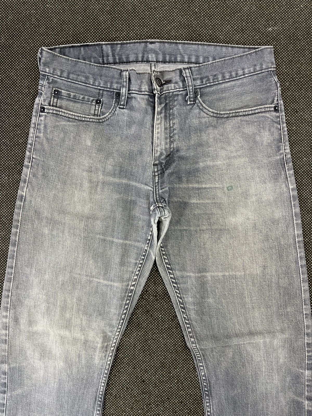 Levi's Vintage Levis 514 Jeans Faded Black Denim 33x32 - J415 Size US 33 - 3 Thumbnail