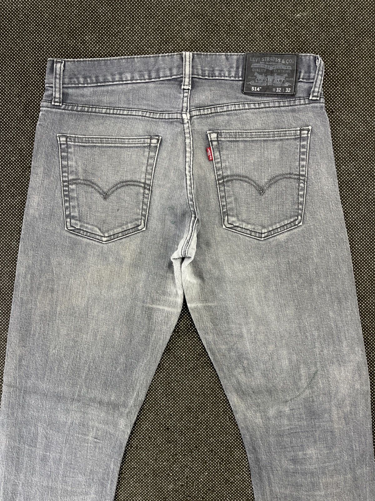 Levi's Vintage Levis 514 Jeans Faded Black Denim 33x32 - J415 Size US 33 - 4 Thumbnail
